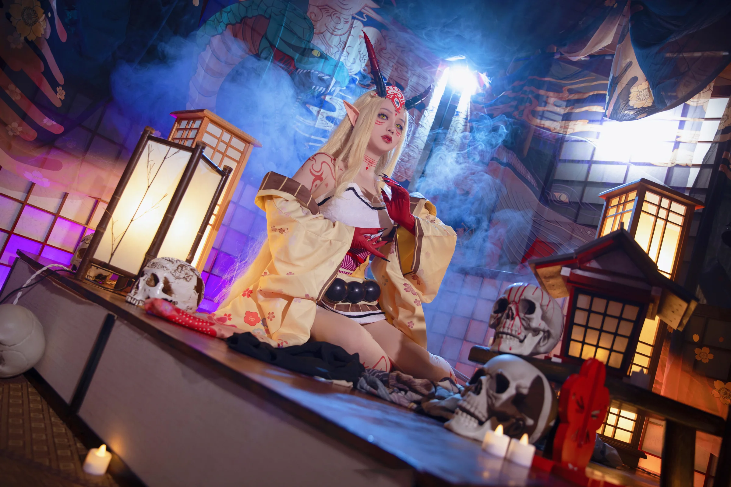 fgo茨木童子COS写真