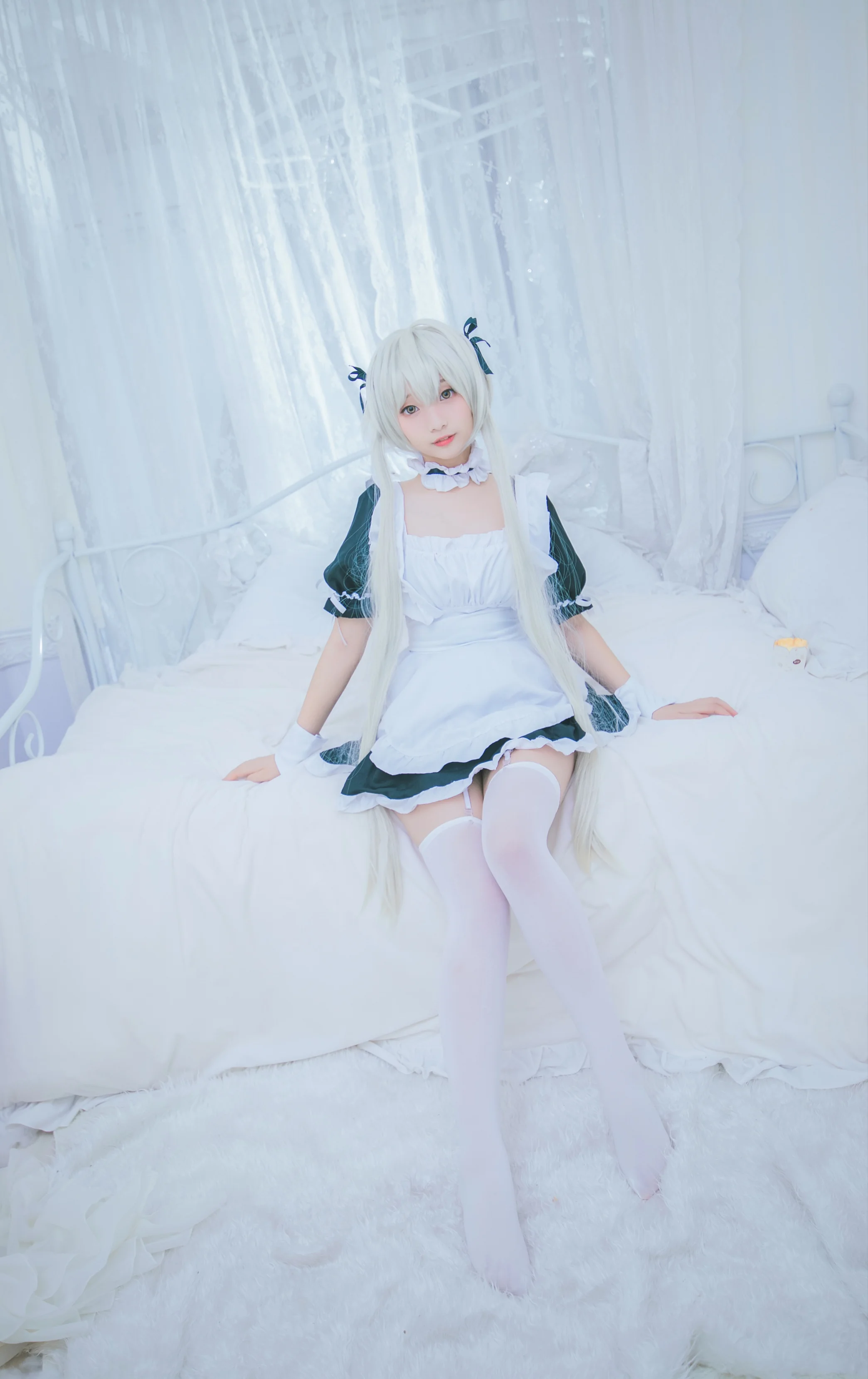 缘之空 穹妹女仆COS写真
