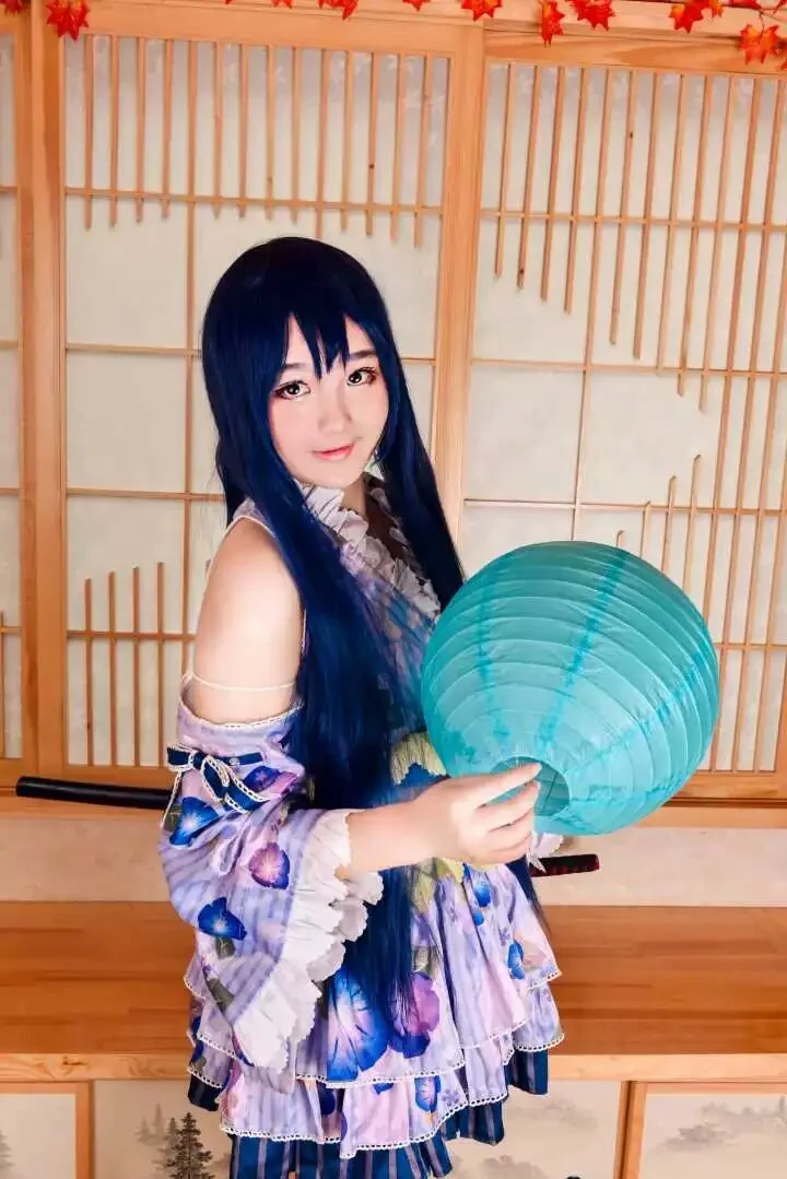 园田海未COS写真，想和你一起去看樱花啊
