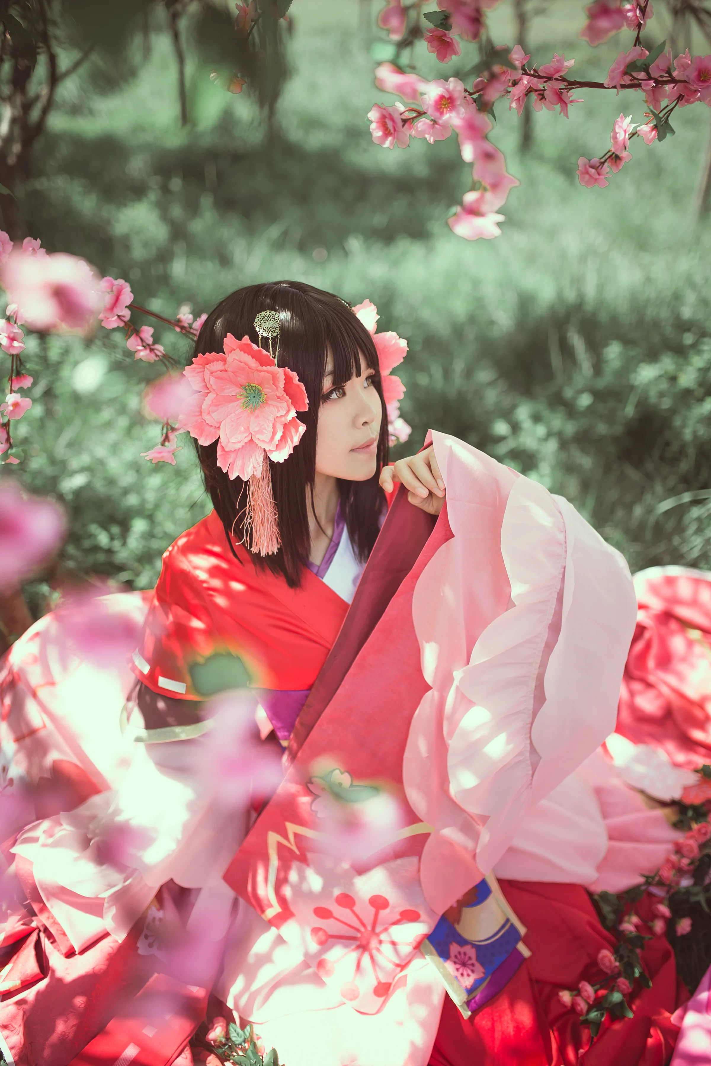 阴阳师樱花妖COS写真