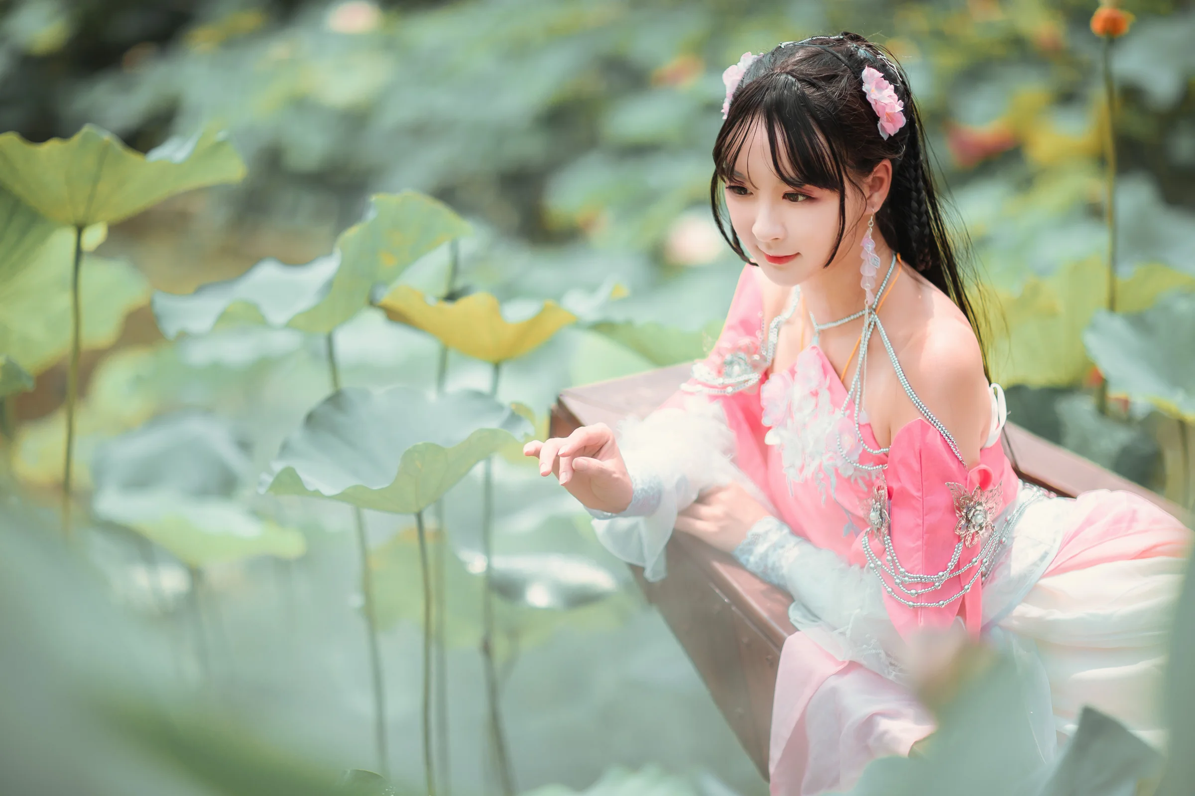 天香·T9·久照花林COS写真 瑶音
