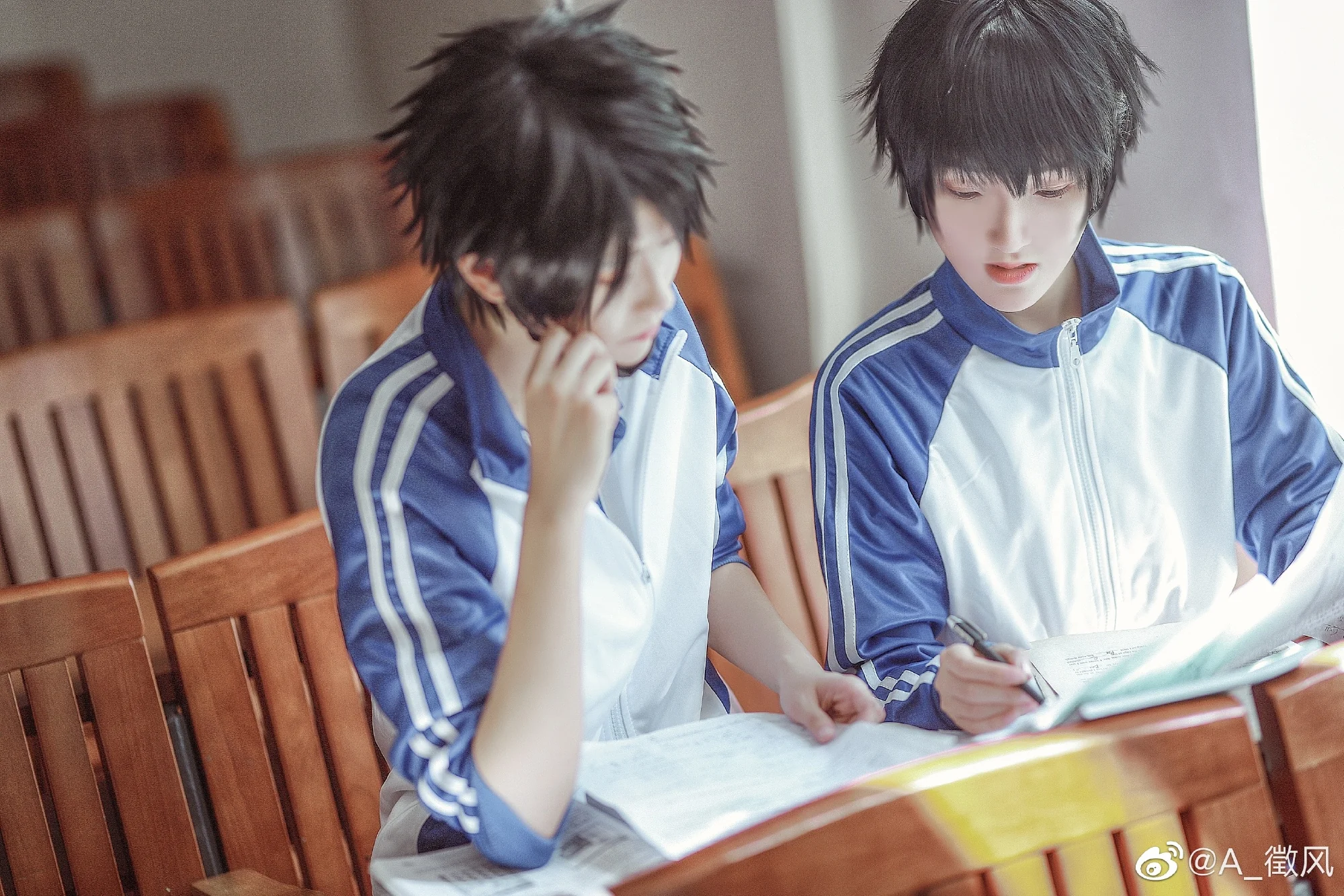 伪装学渣 COS写真