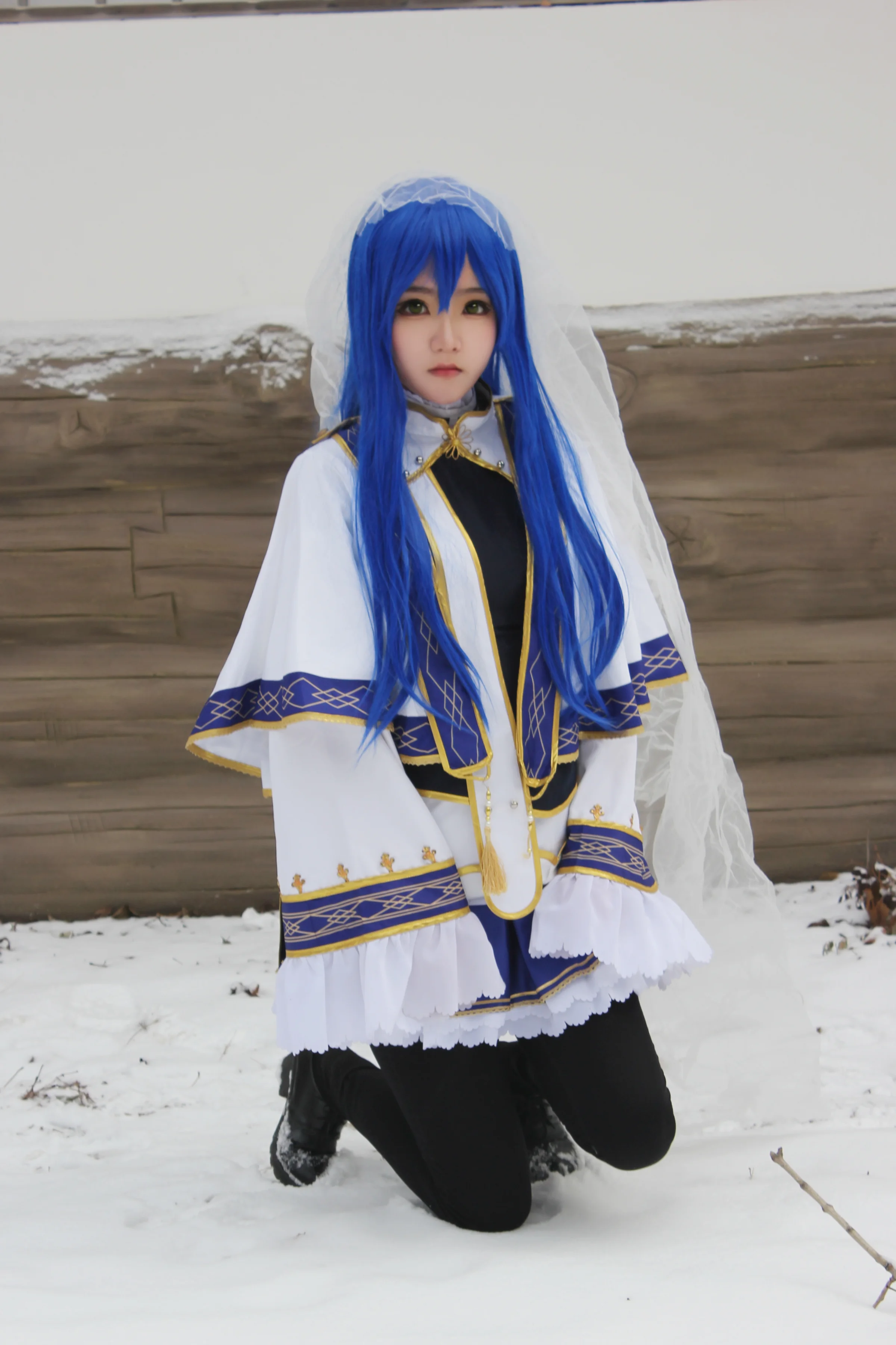 TYA事务所 LOVELIVE 园田海未 修女COS写真