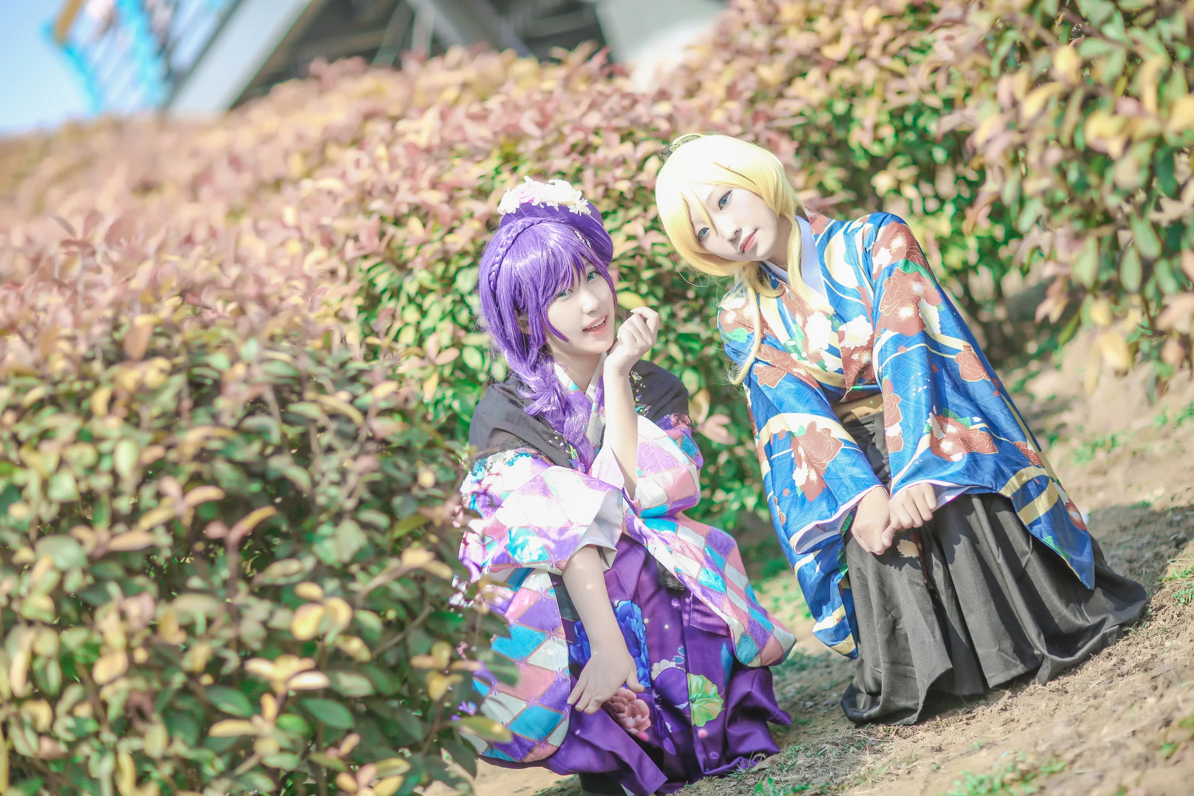 绘希大正和服未觉醒COS写真