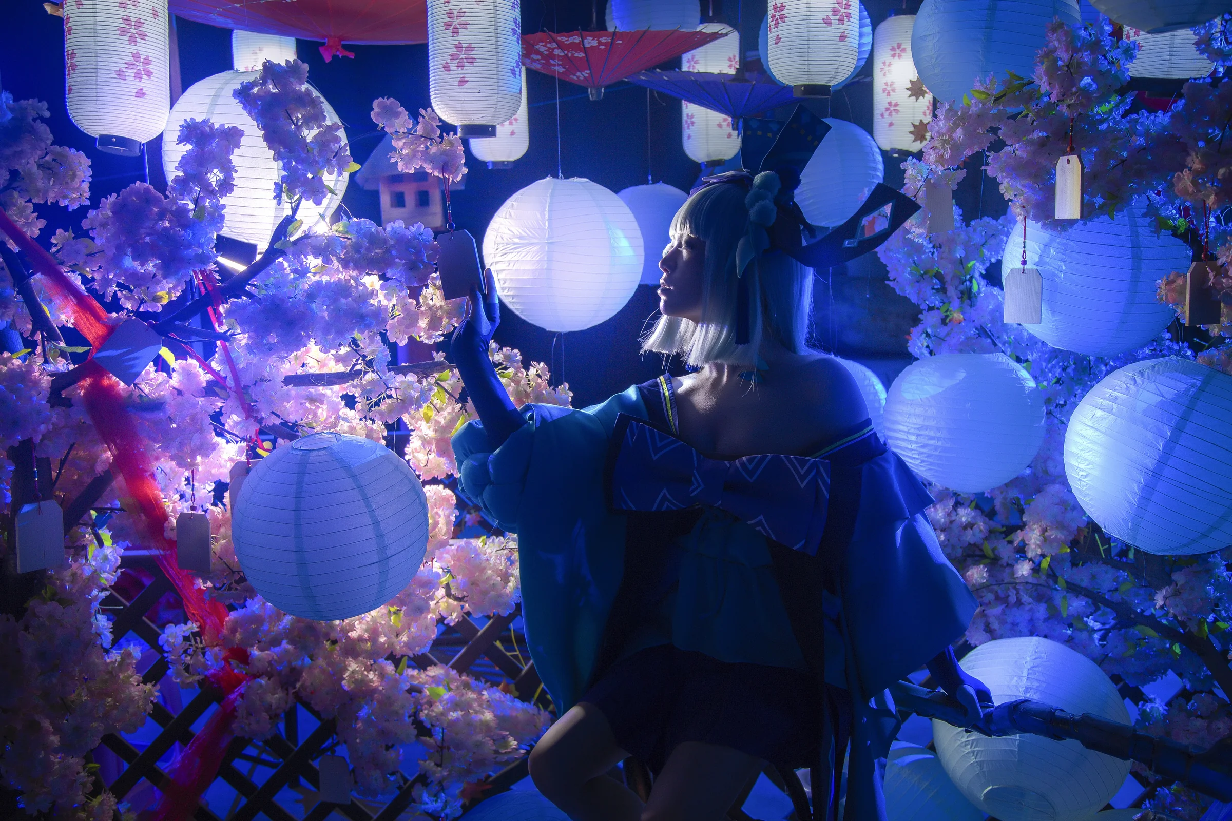 阴阳师——青行灯COS写真