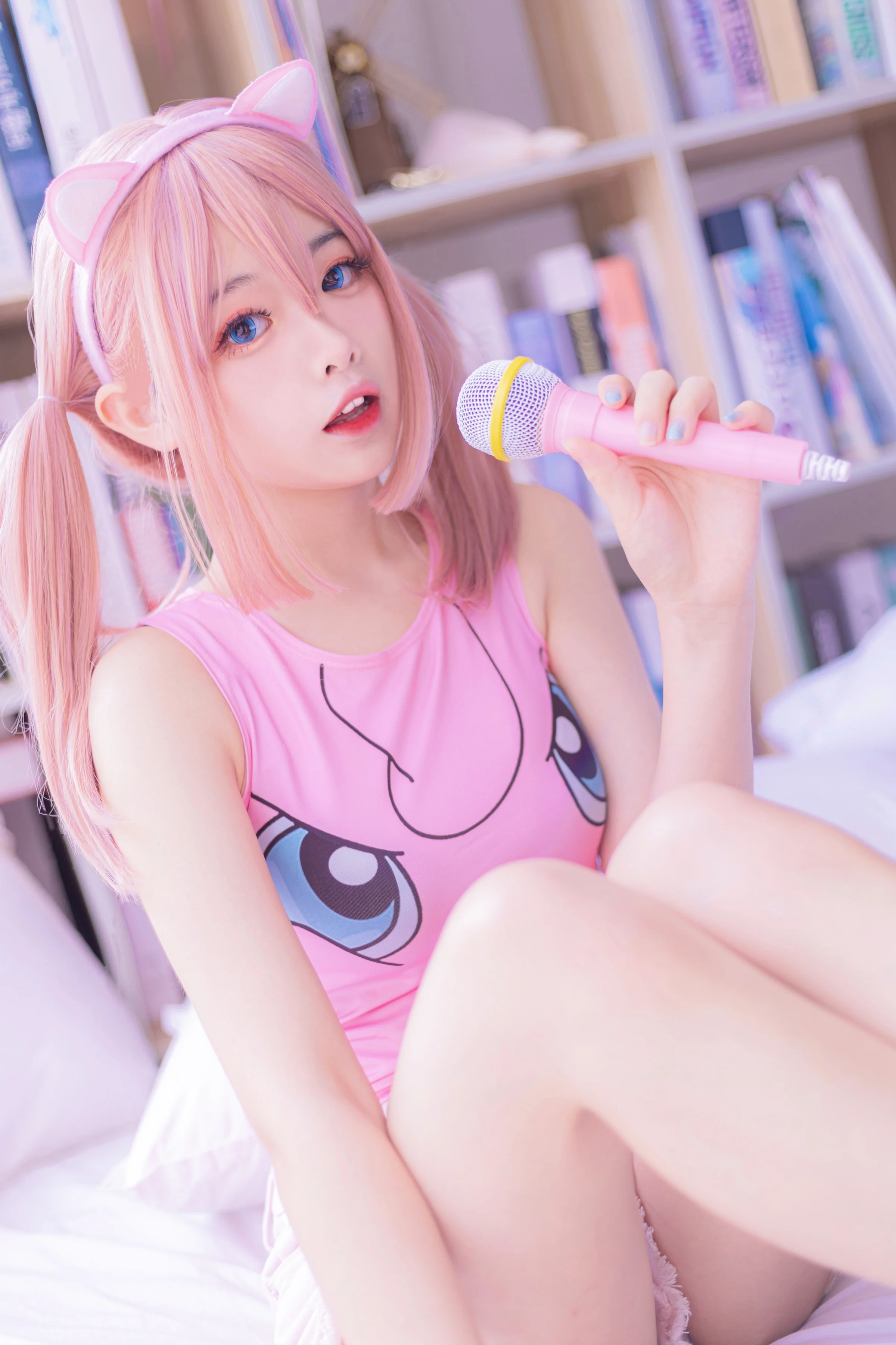 精灵宝可梦 胖丁拟人COS写真