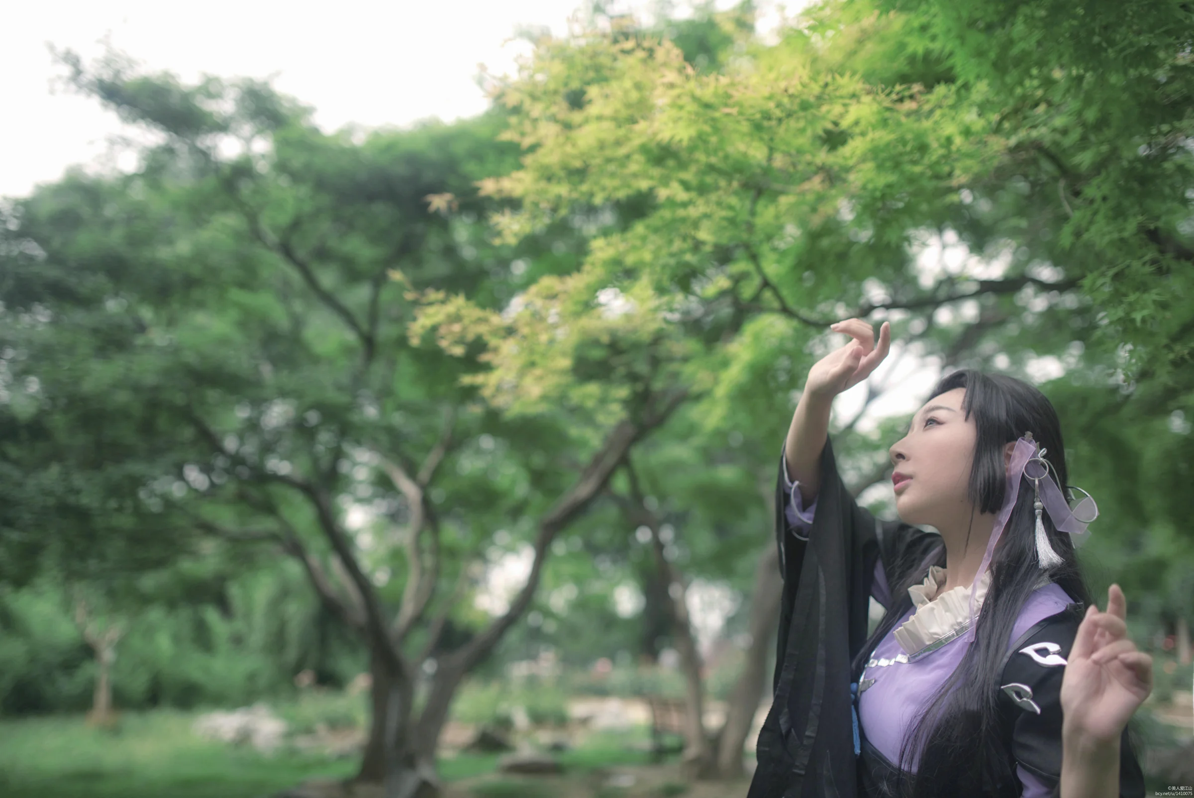 剑侠情缘网络版三 素朔雪花姐COS写真