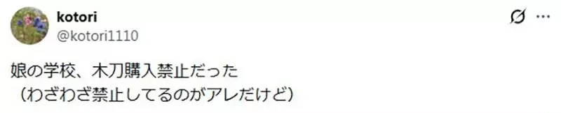日本媽媽不懂為什麼《小孩參加校外教學都要買木刀》網友們都來分享木刀的魅力了｜高清图片集