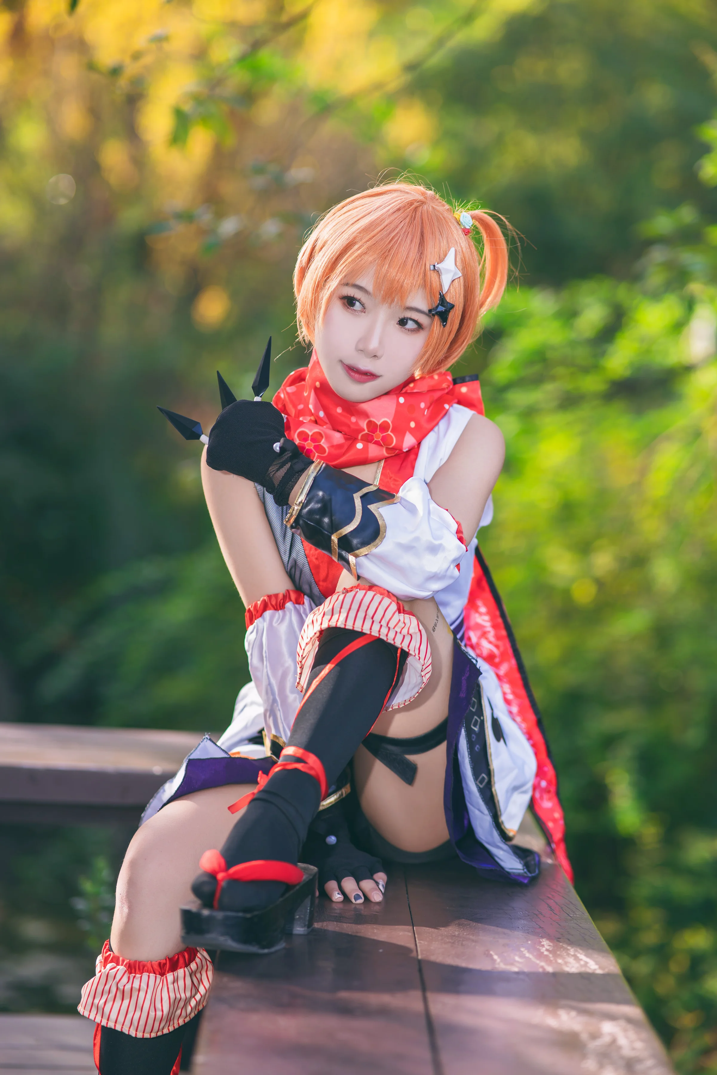 lovelive星空凛忍者觉醒COS写真