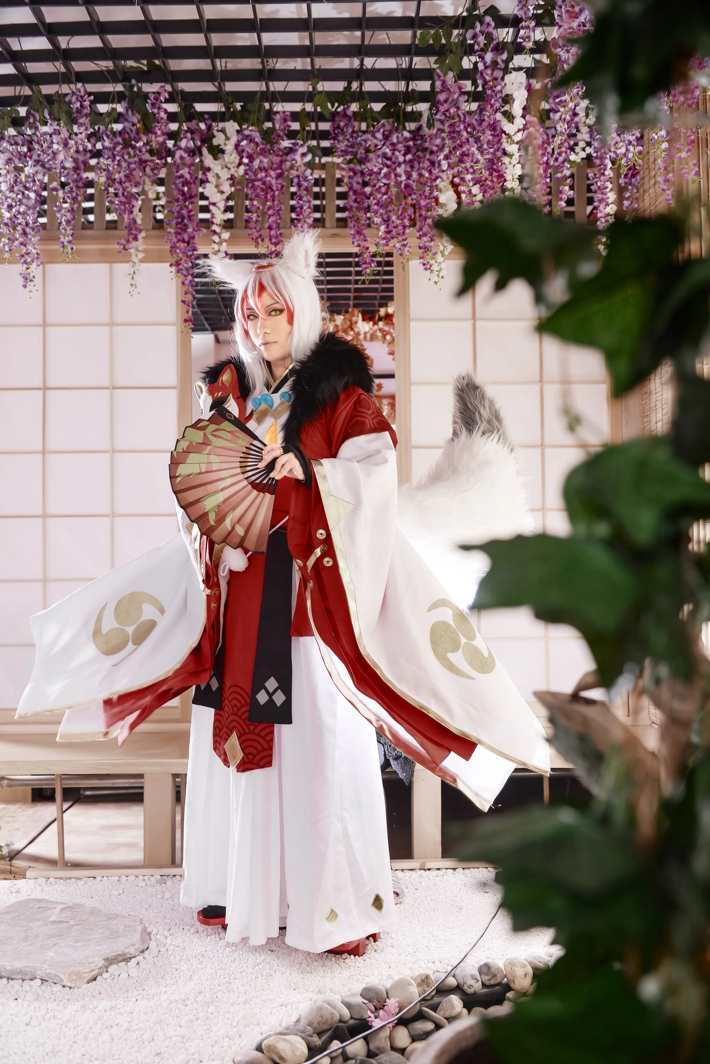 阴阳师妖狐-风雅之士COS写真