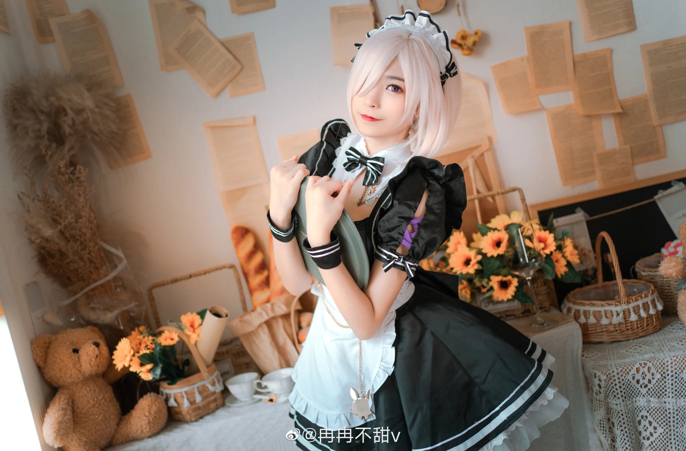 Fate/Grand Order 玛修·基列莱特 女仆COS写真