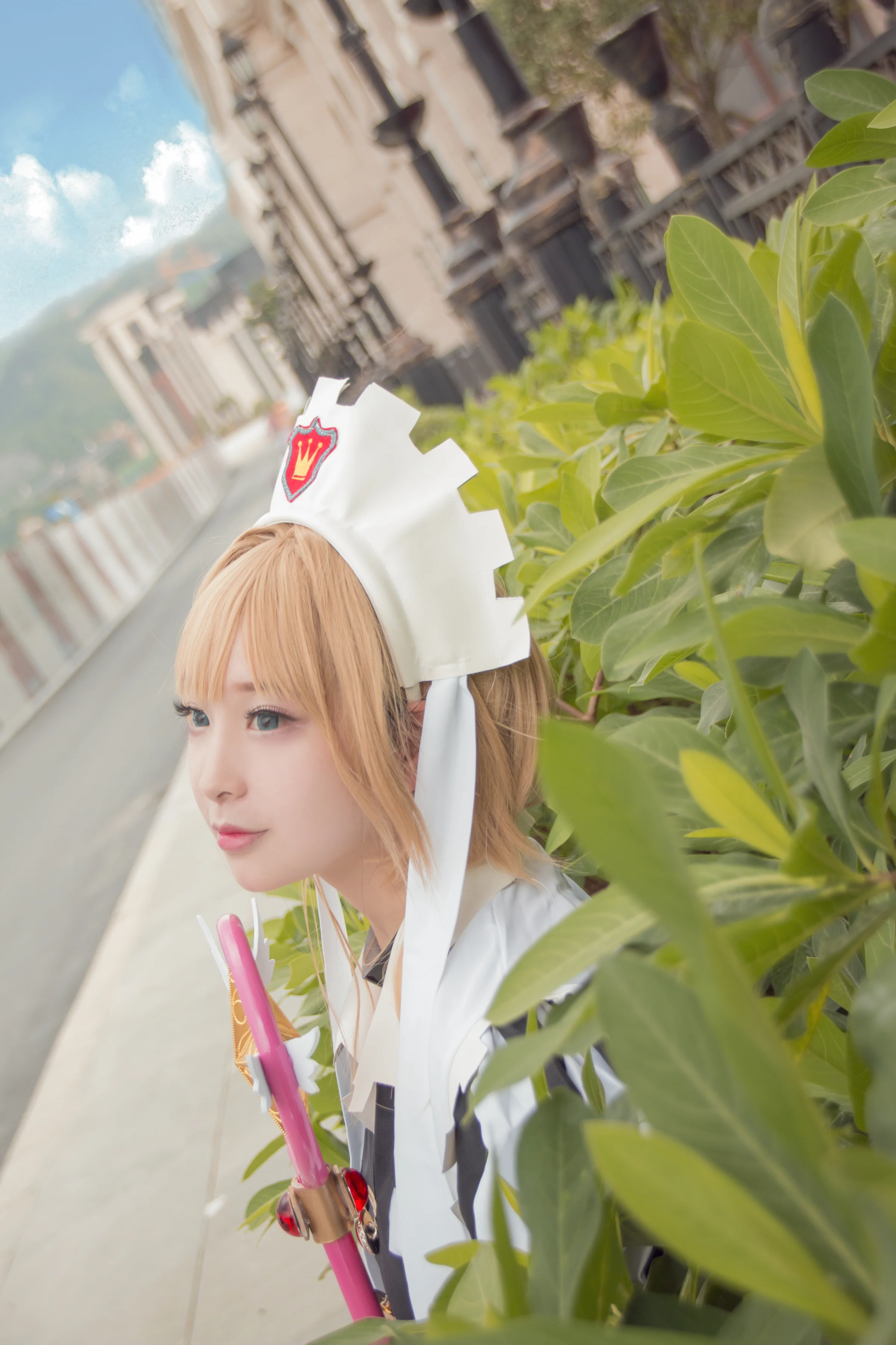 魔卡少女樱-黑白棋COS写真