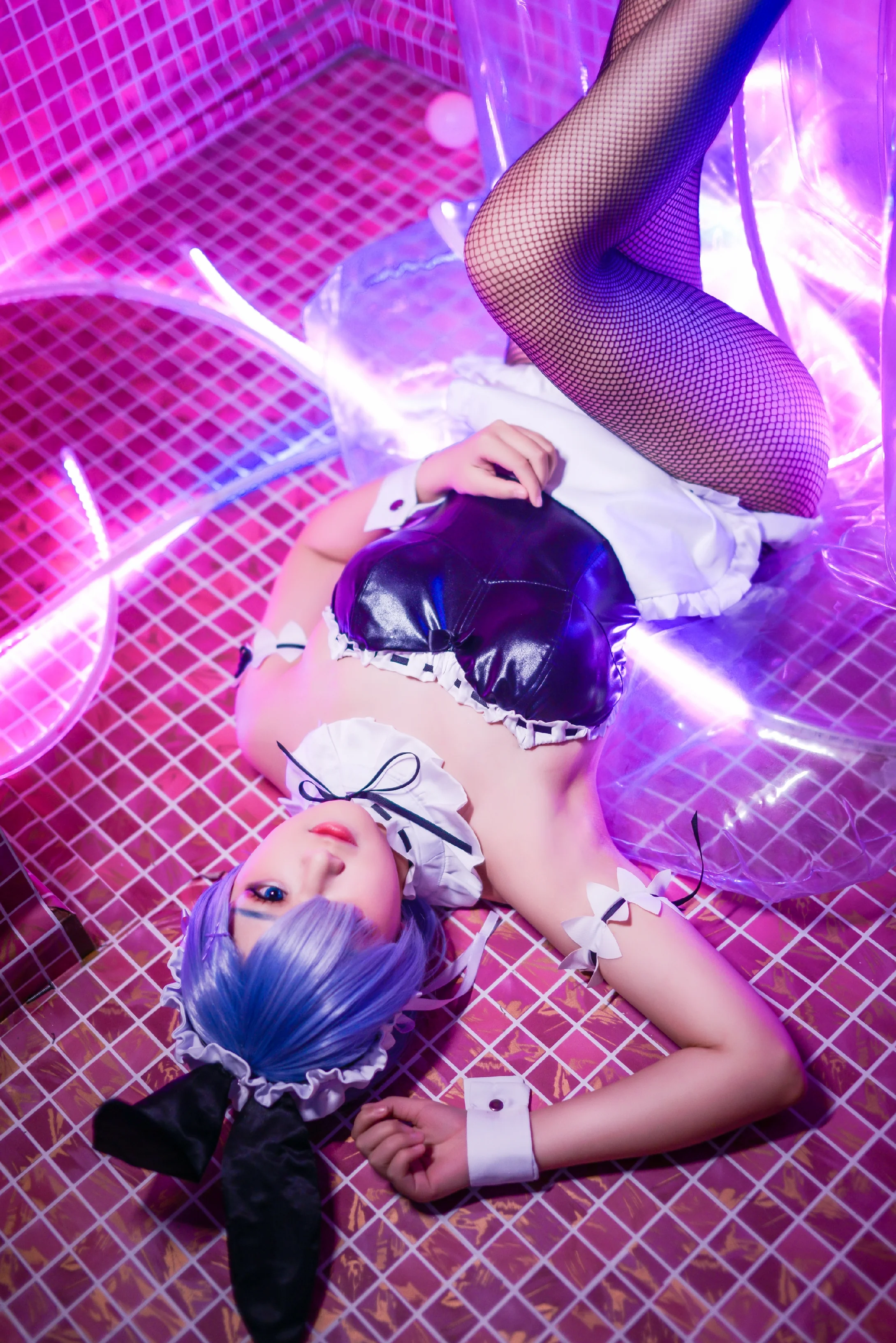 蕾姆兔女郎COS写真