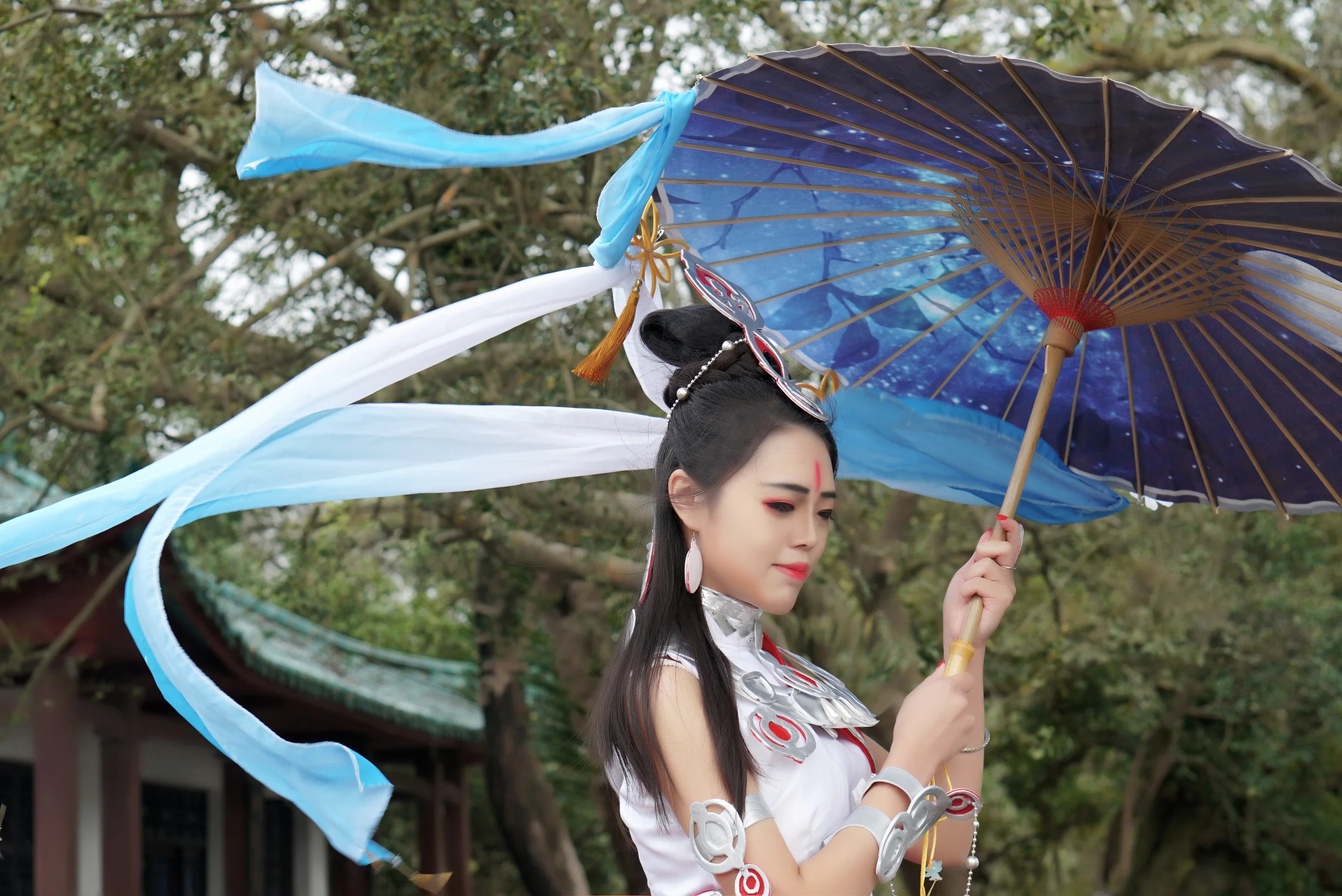 剑侠情缘三 南诏皇宫成女COS写真