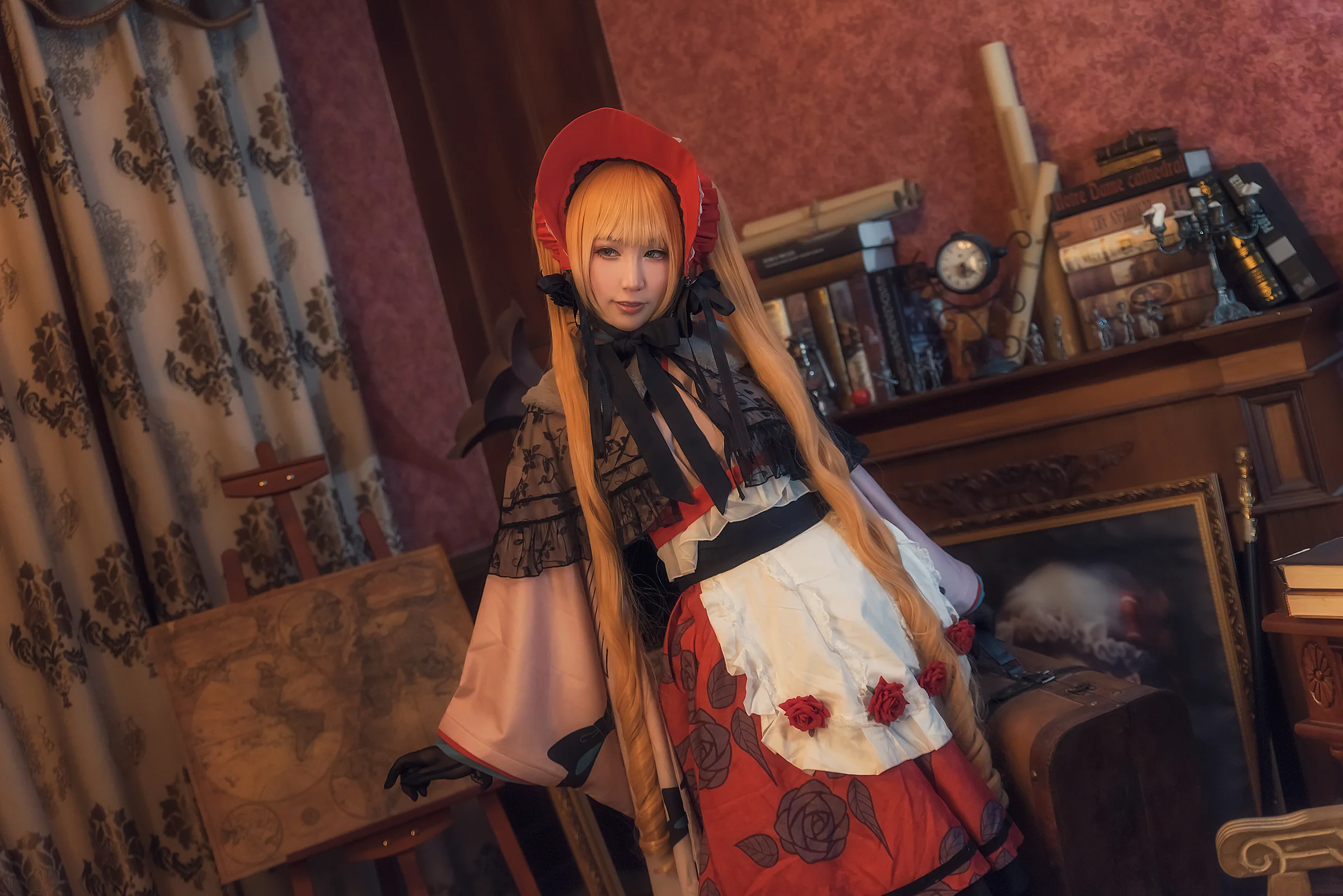 蔷薇少女真红COS写真