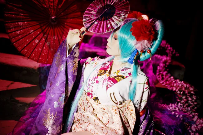 VOCALOID 雨梦楼 miku COS写真