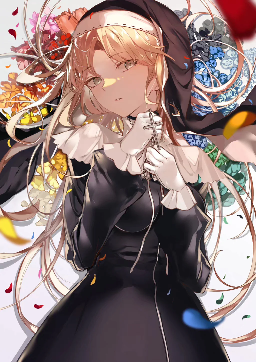 美图分享--彩虹社VTuber修女·克蕾雅｜高清图片集