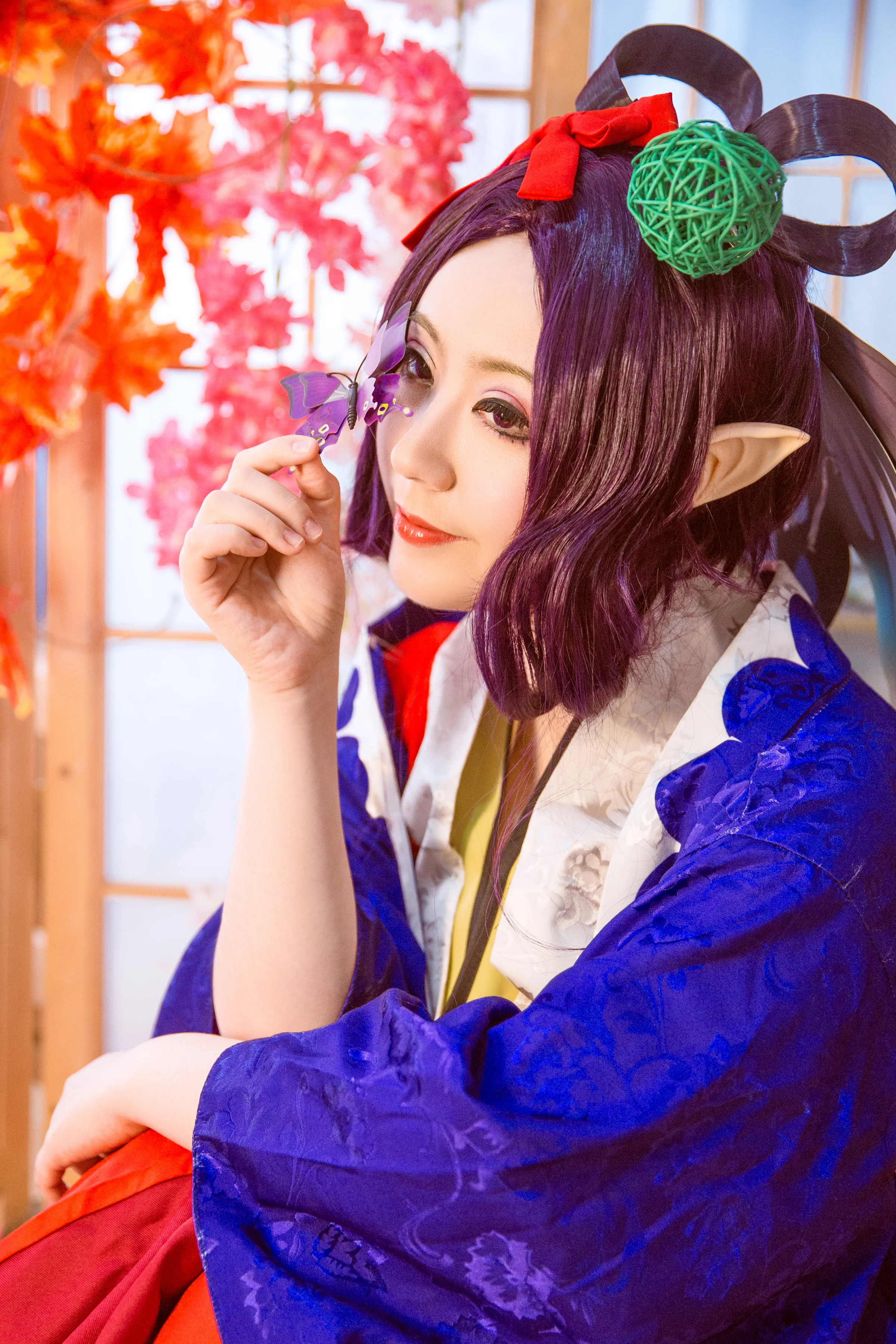 阴阳师蝴蝶精COS写真