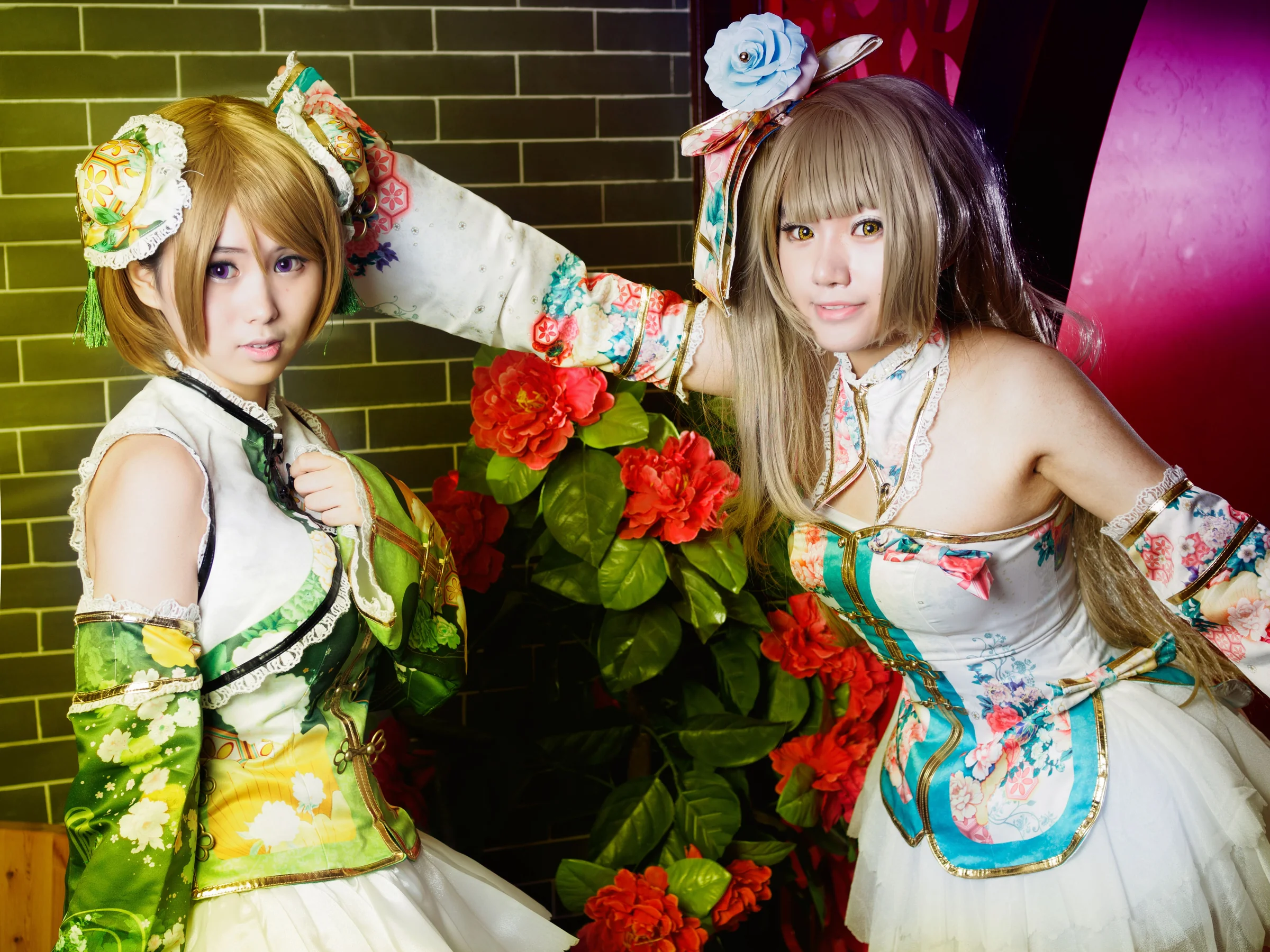 LOVELIVE!小鸟花阳觉醒旗袍COS写真