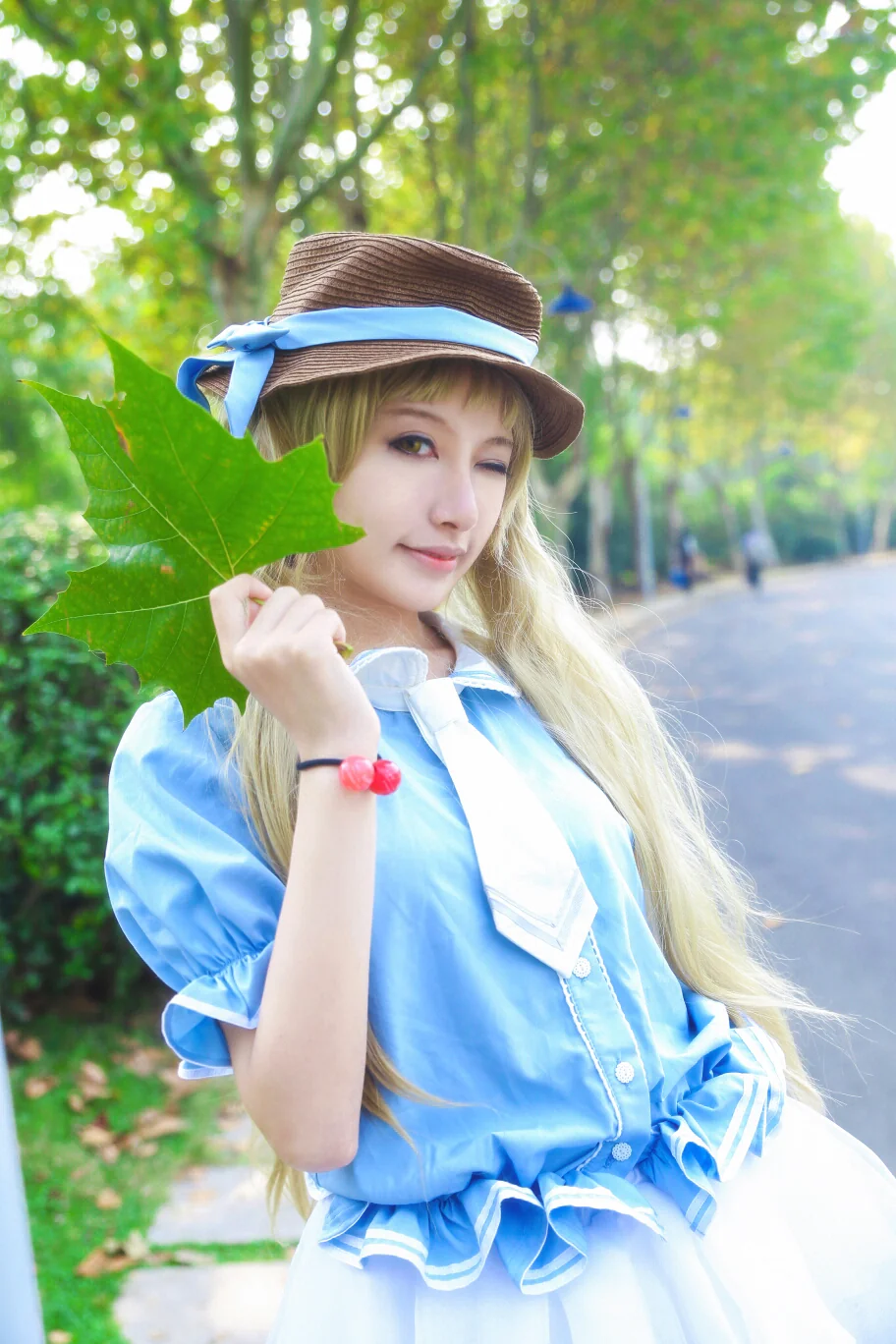 南小鸟人鱼未觉醒COS写真假装夏日的秋游
