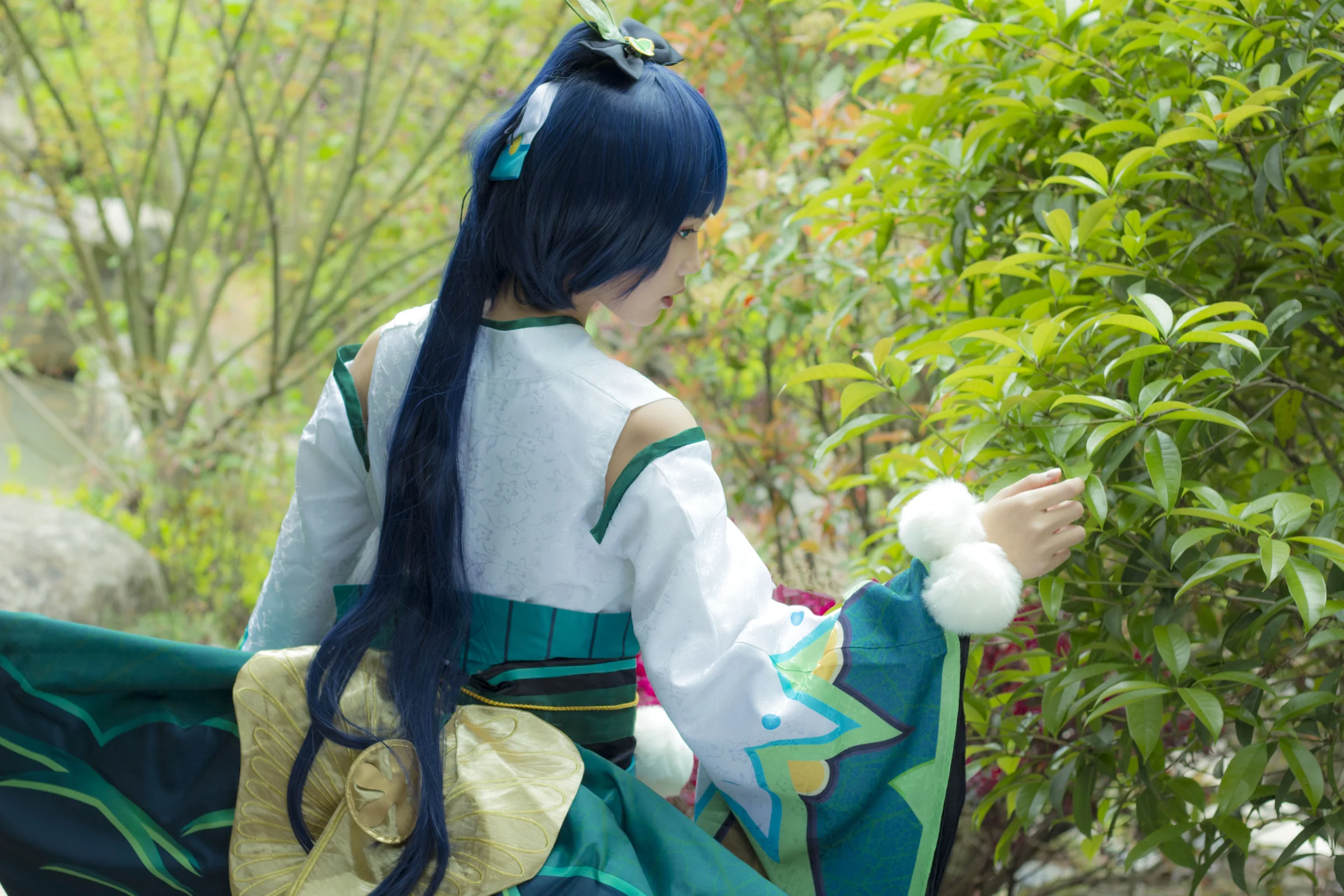 阴阳师萤草COS写真