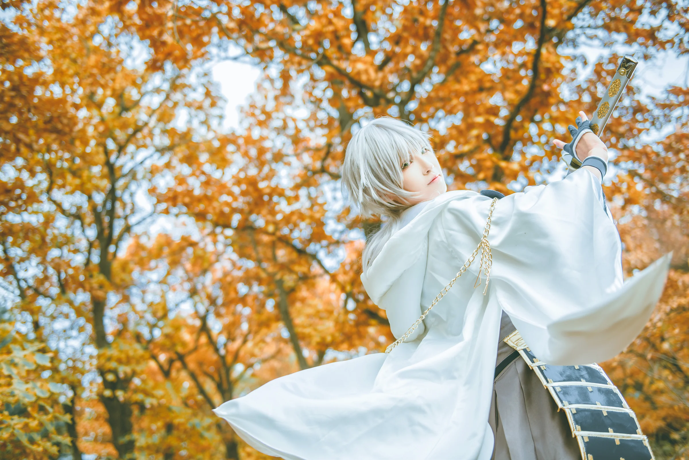 刀剑乱舞 秋日之鹤COS写真