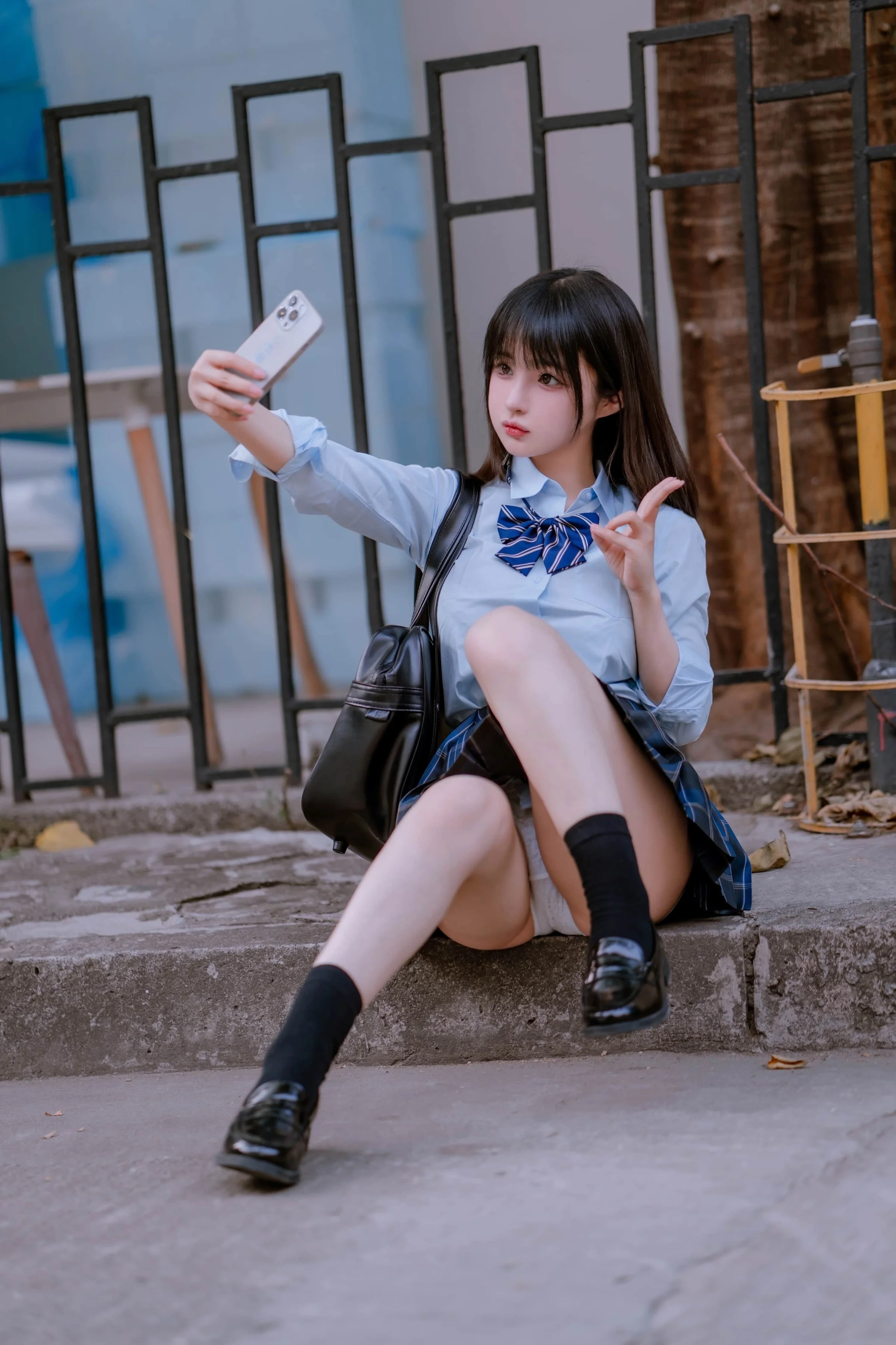 桜井宁宁 – jk之居家 [65P]｜高清图片集