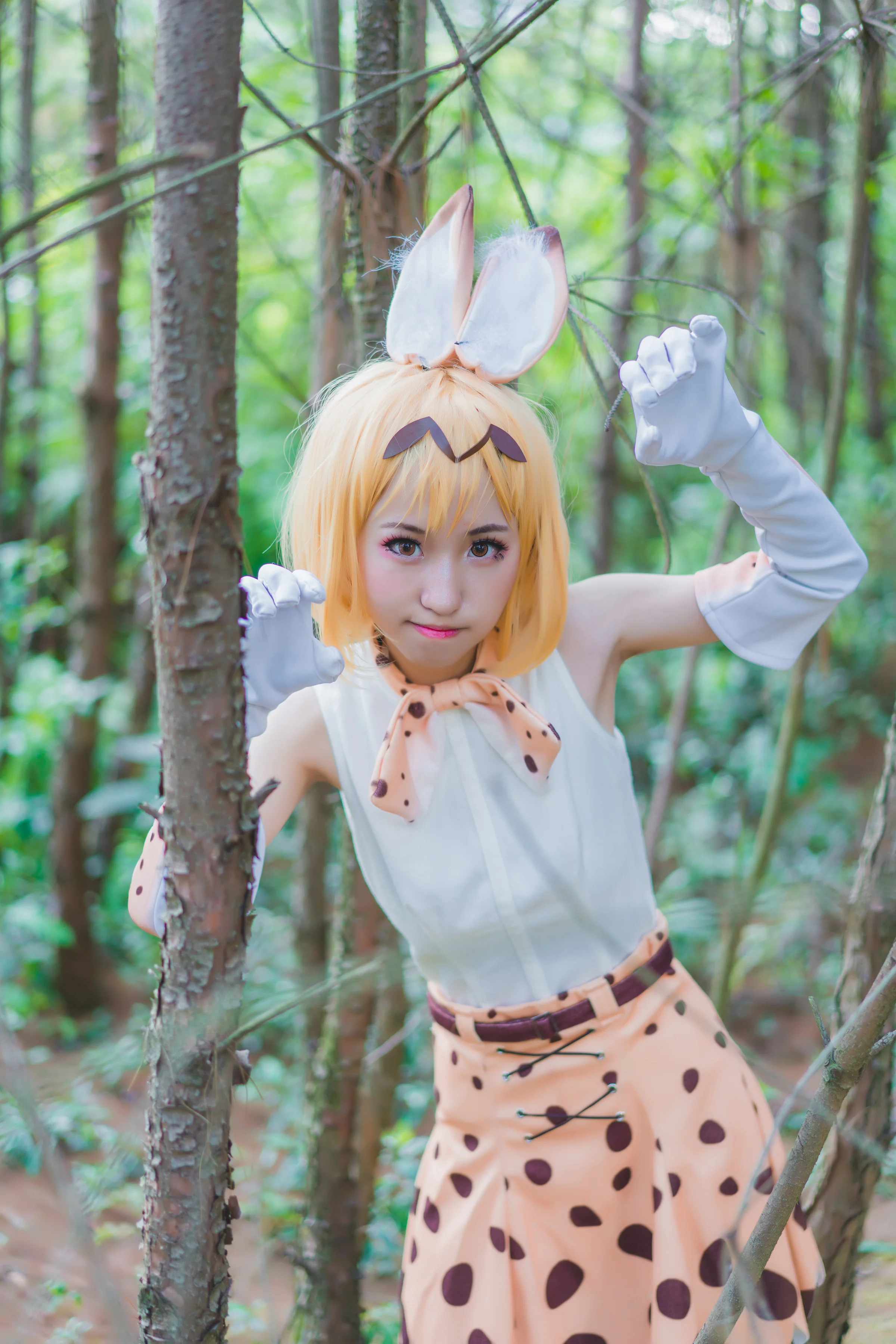 兽娘动物园薮猫COS写真