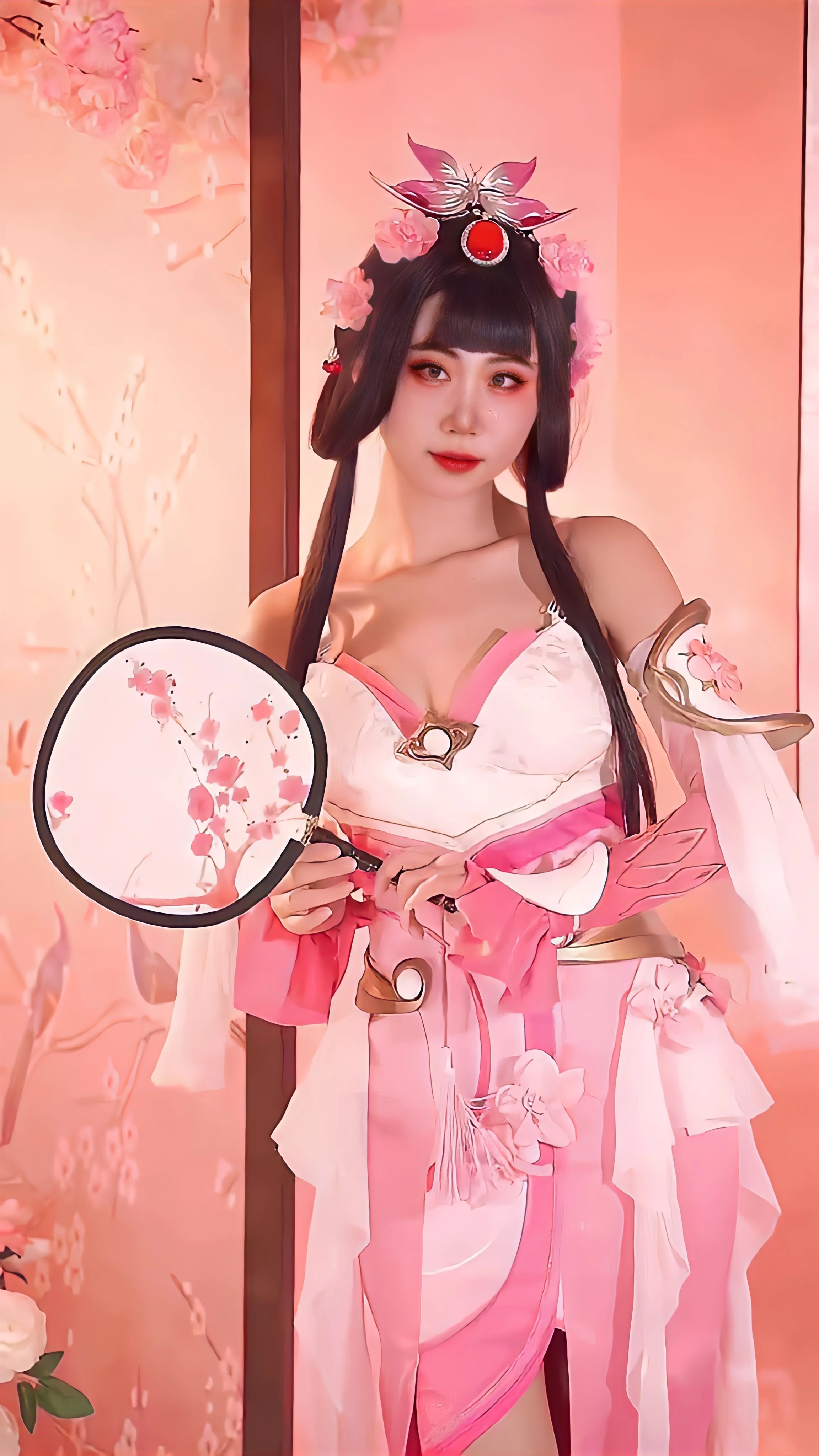 王者荣耀甄姬游园惊梦COS写真