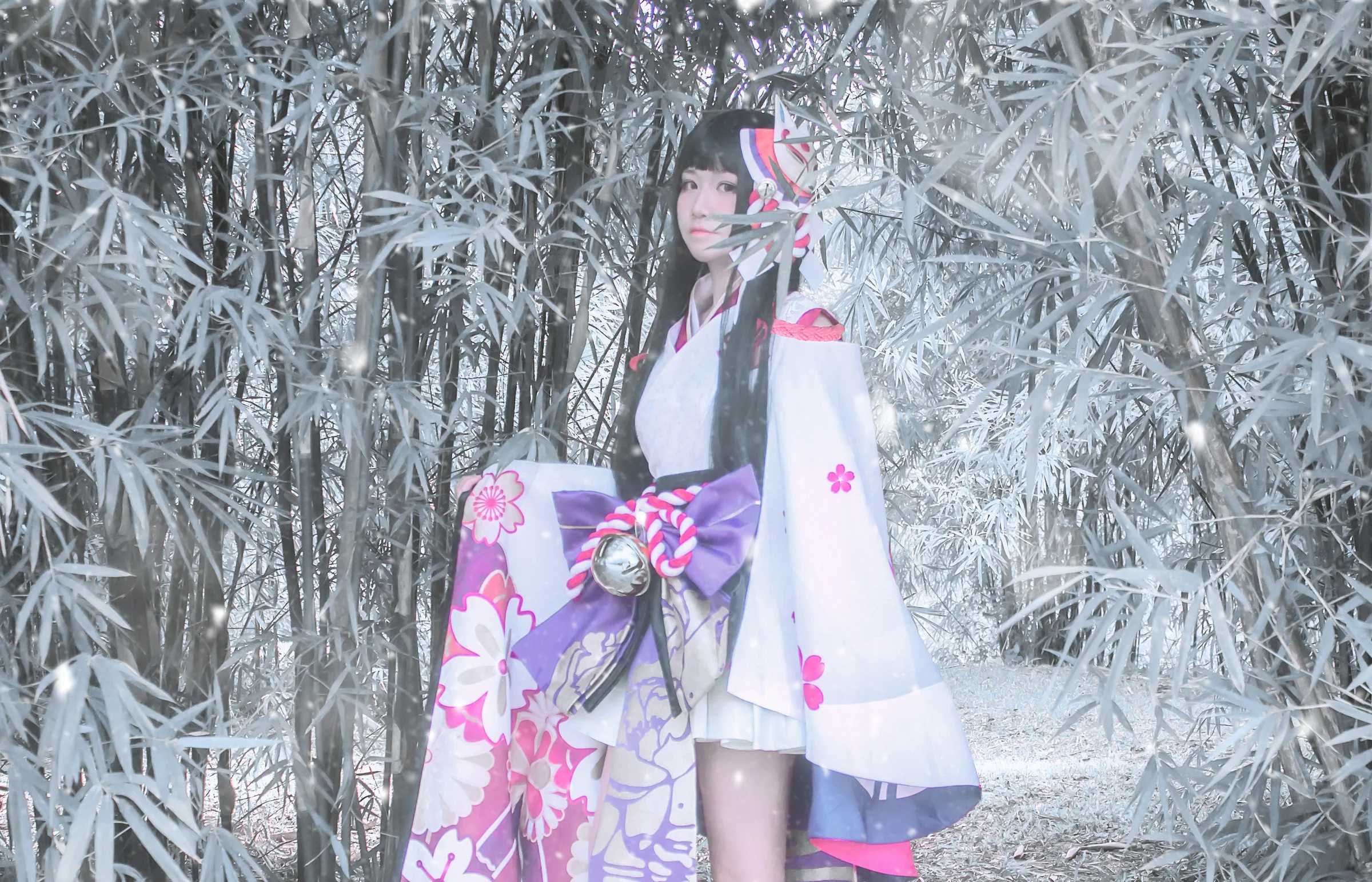 TYA事务所 - 网易阴阳师-雪女-月见之樱COS写真