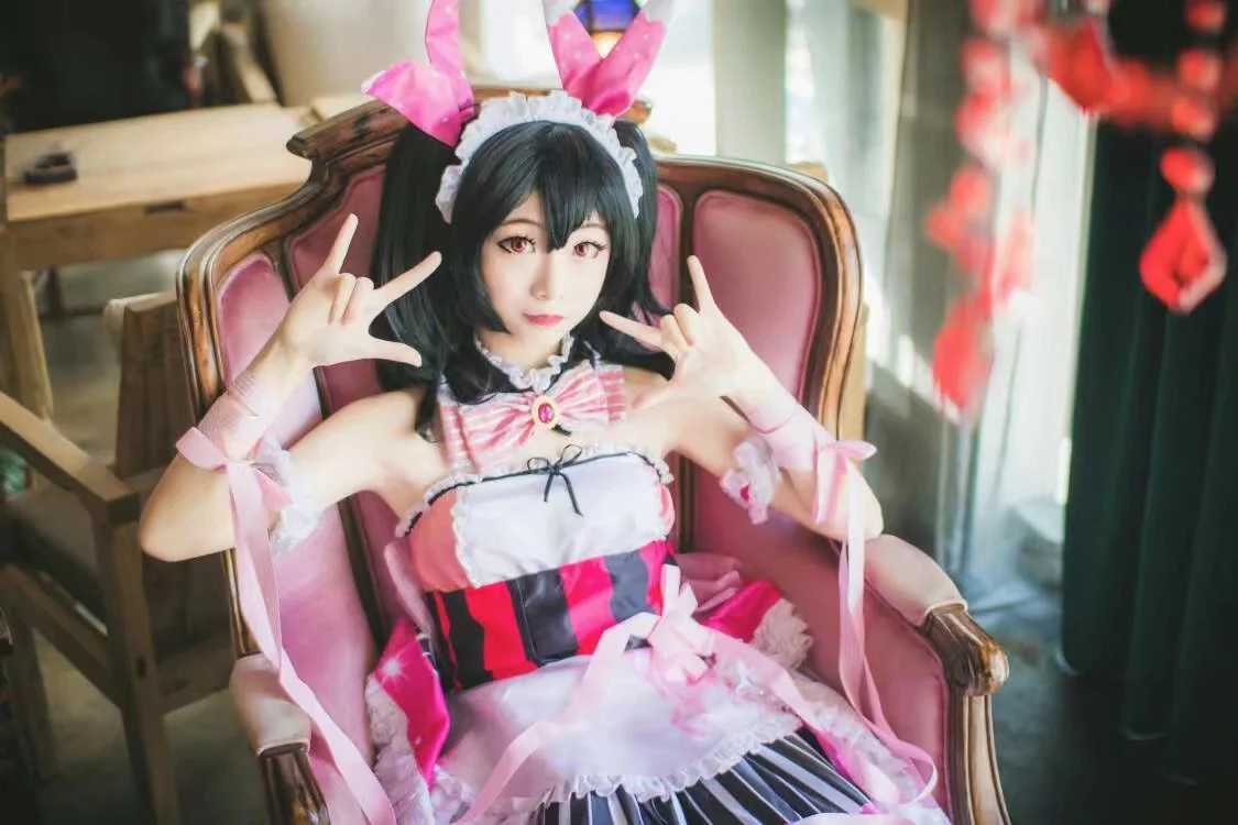 lovelive妮可情人节女仆COS写真