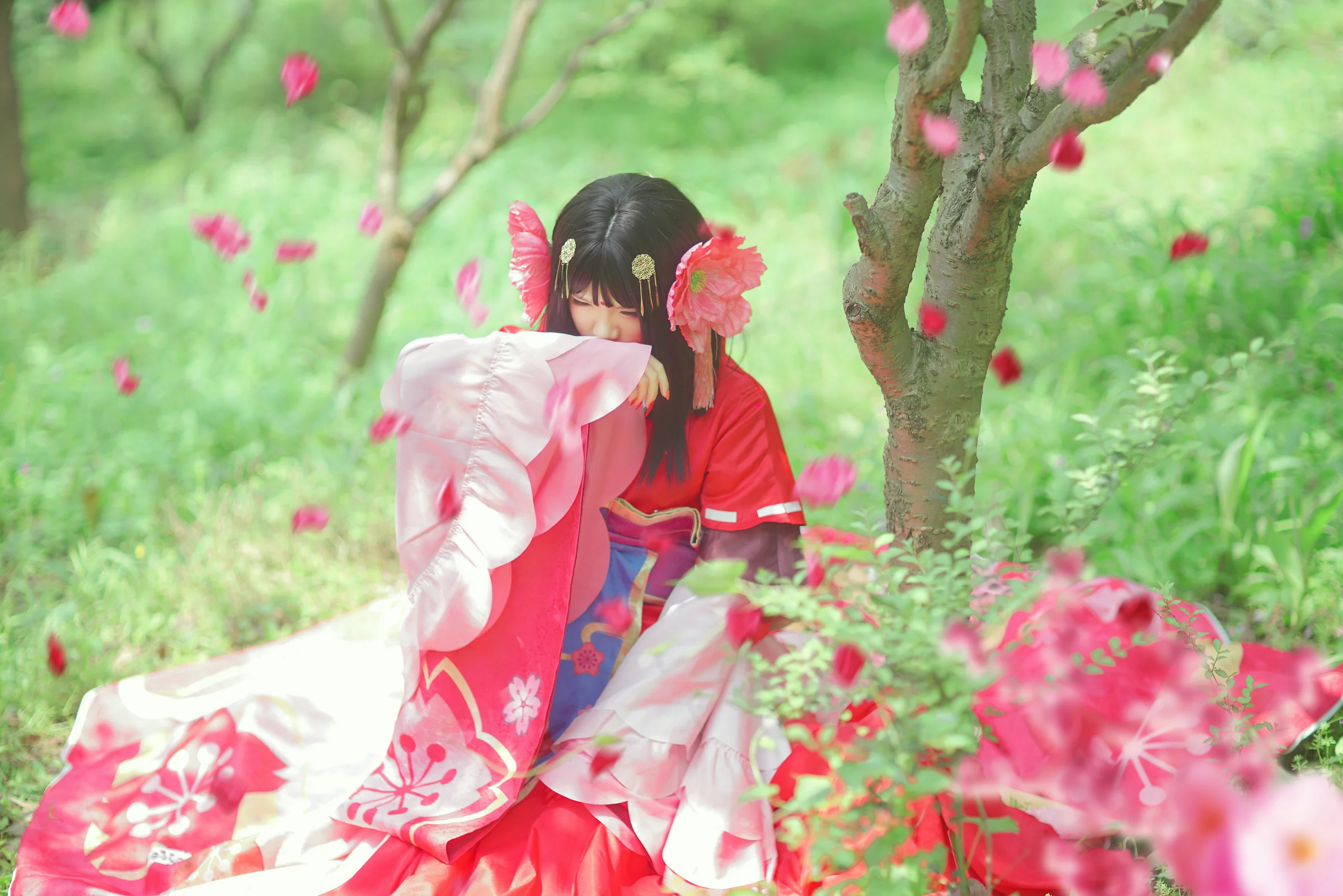 阴阳师——樱与桃COS写真【剧情cp向】