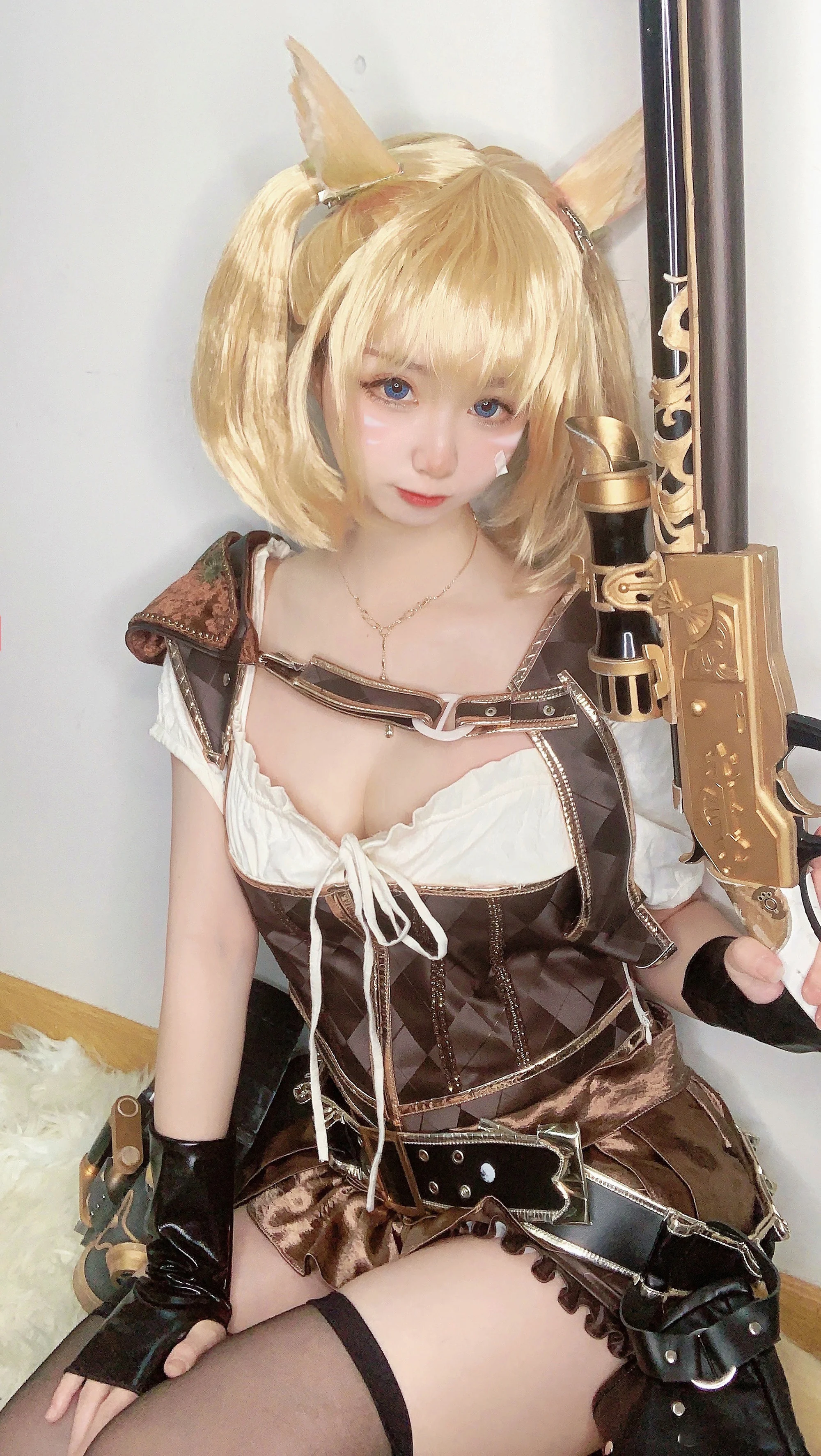 最终幻想14 猫娘机工 COS写真