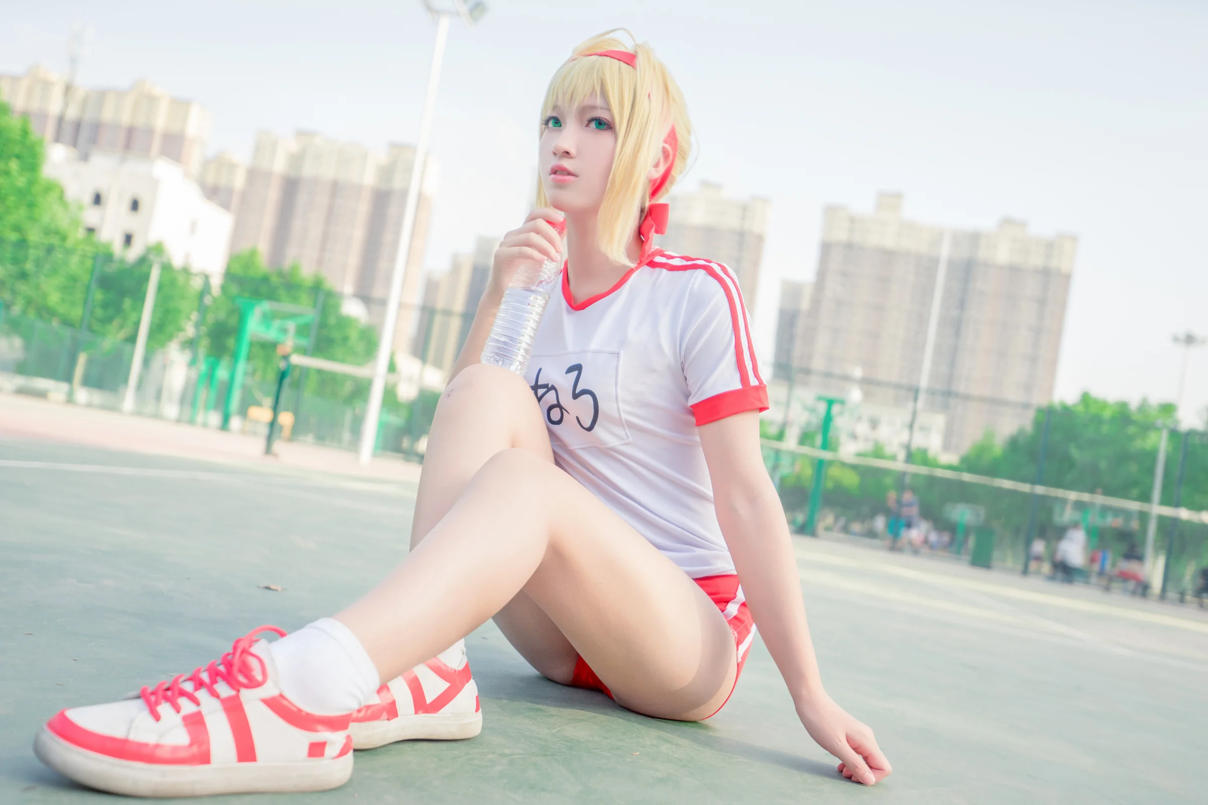 fgo 尼禄体操服COS写真