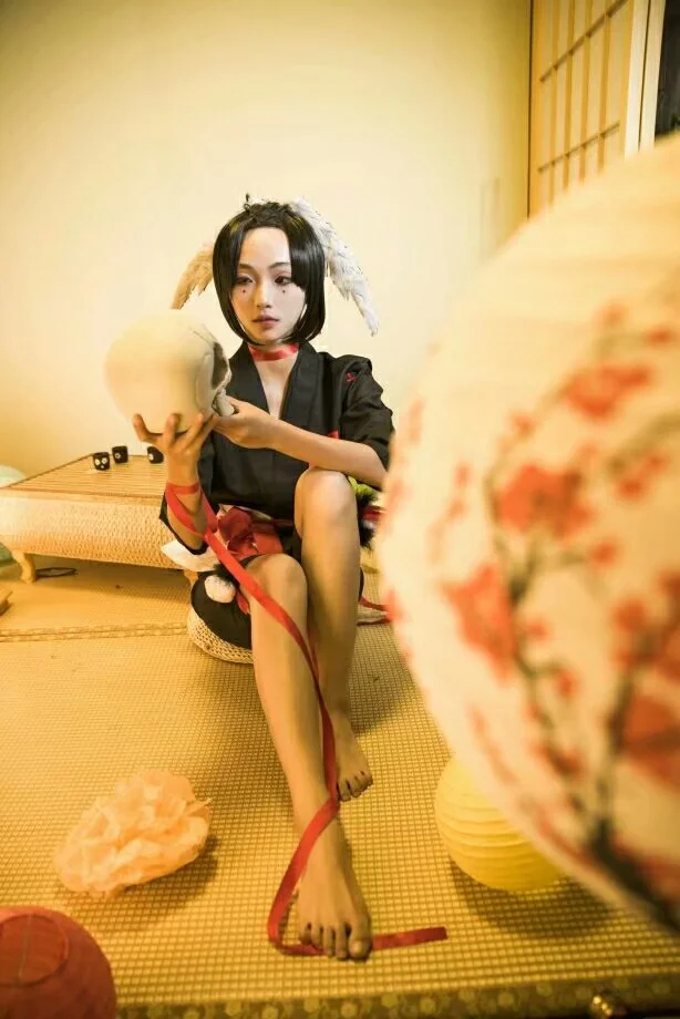 刀剑乱舞小乌丸COS写真