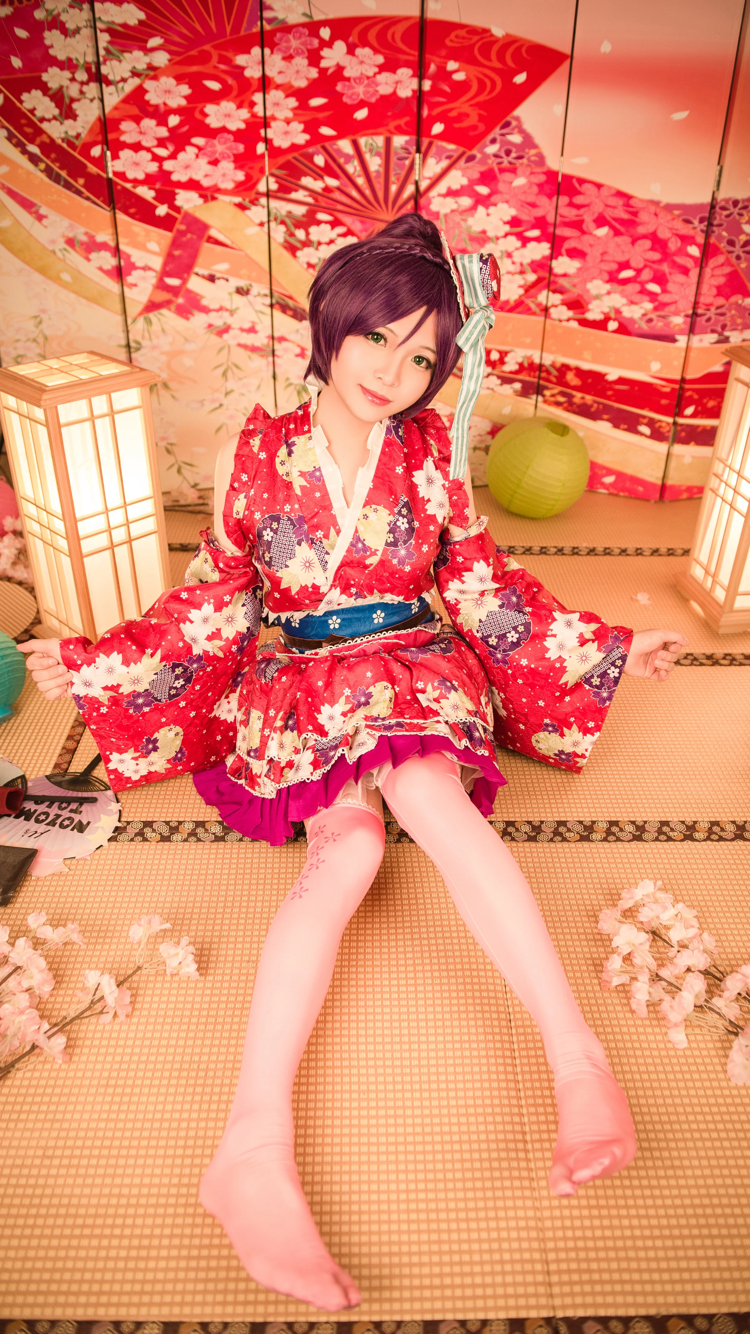 【lovelive！】东条希浴衣觉醒COS写真