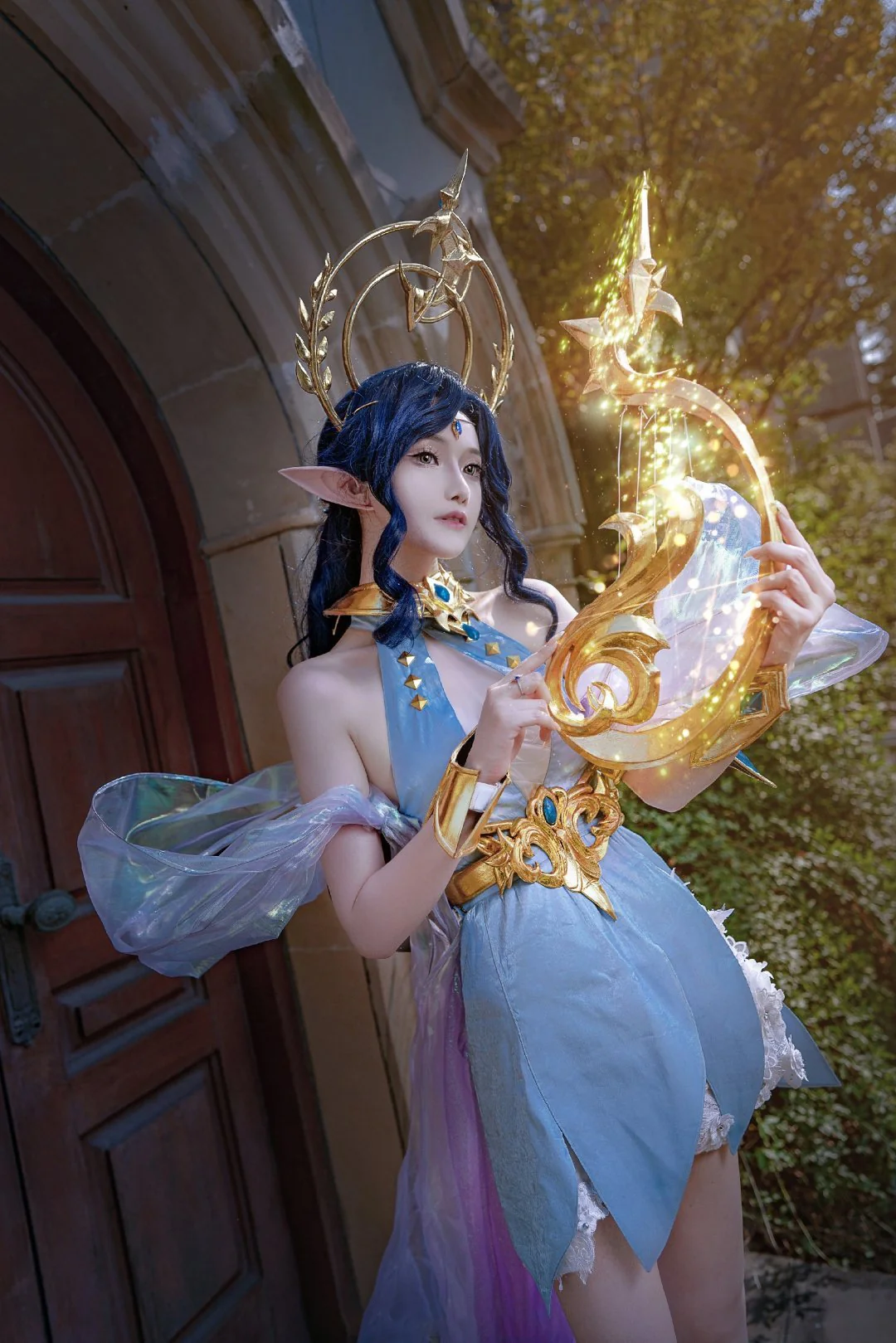 魔灵时代 月光女神COS写真