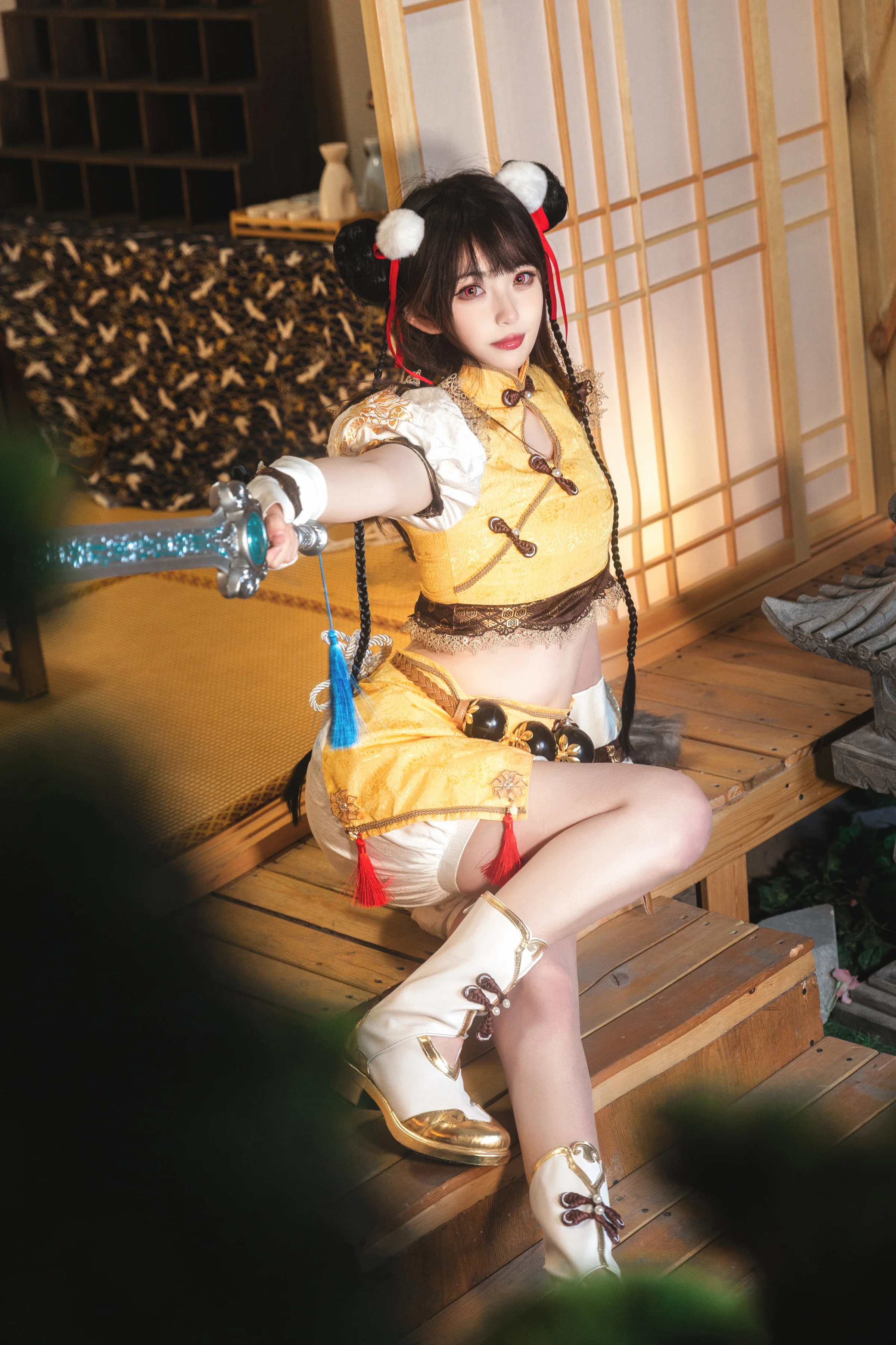 《永劫无间》胡桃COS写真