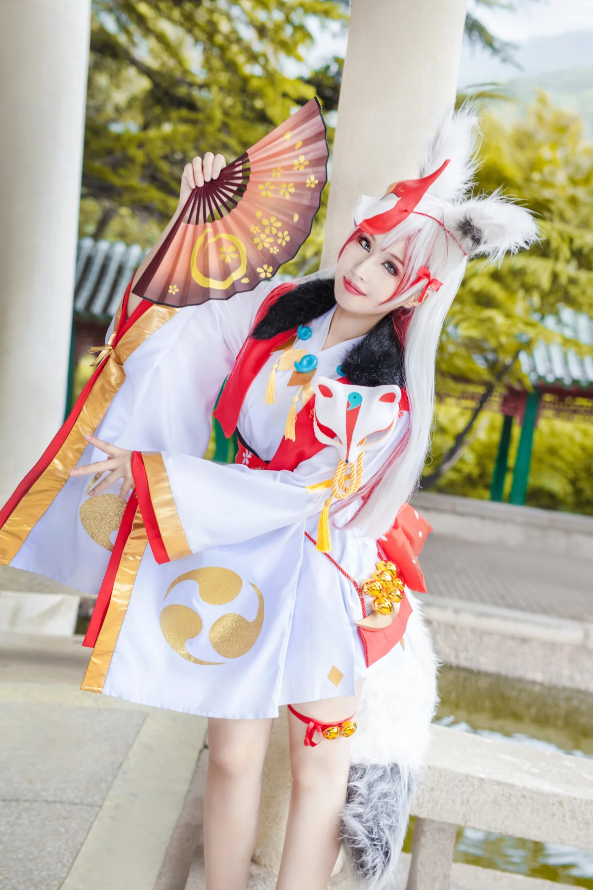 阴阳师手游 妖狐COS写真