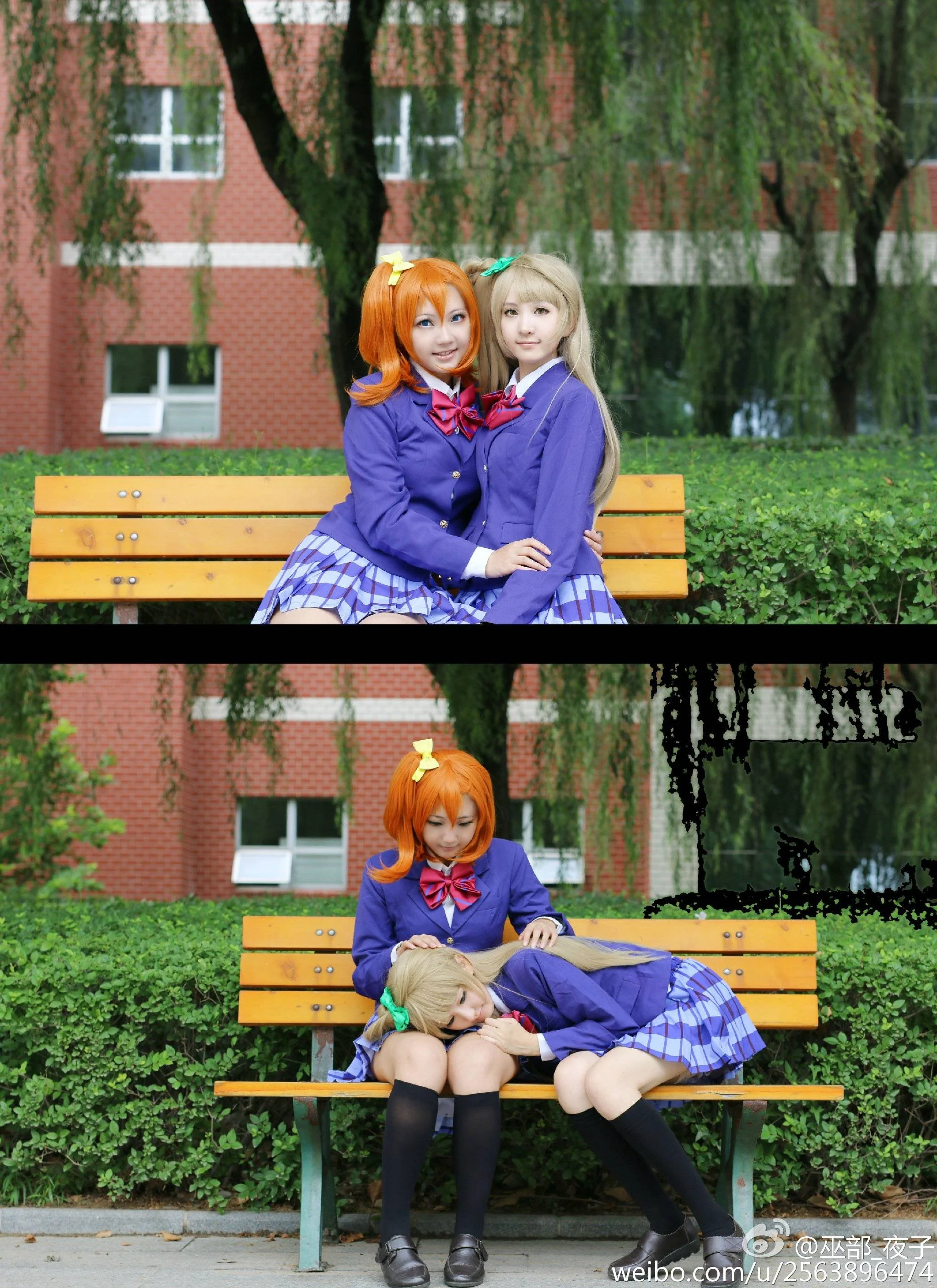 love live高坂穗乃果COS写真感谢相遇