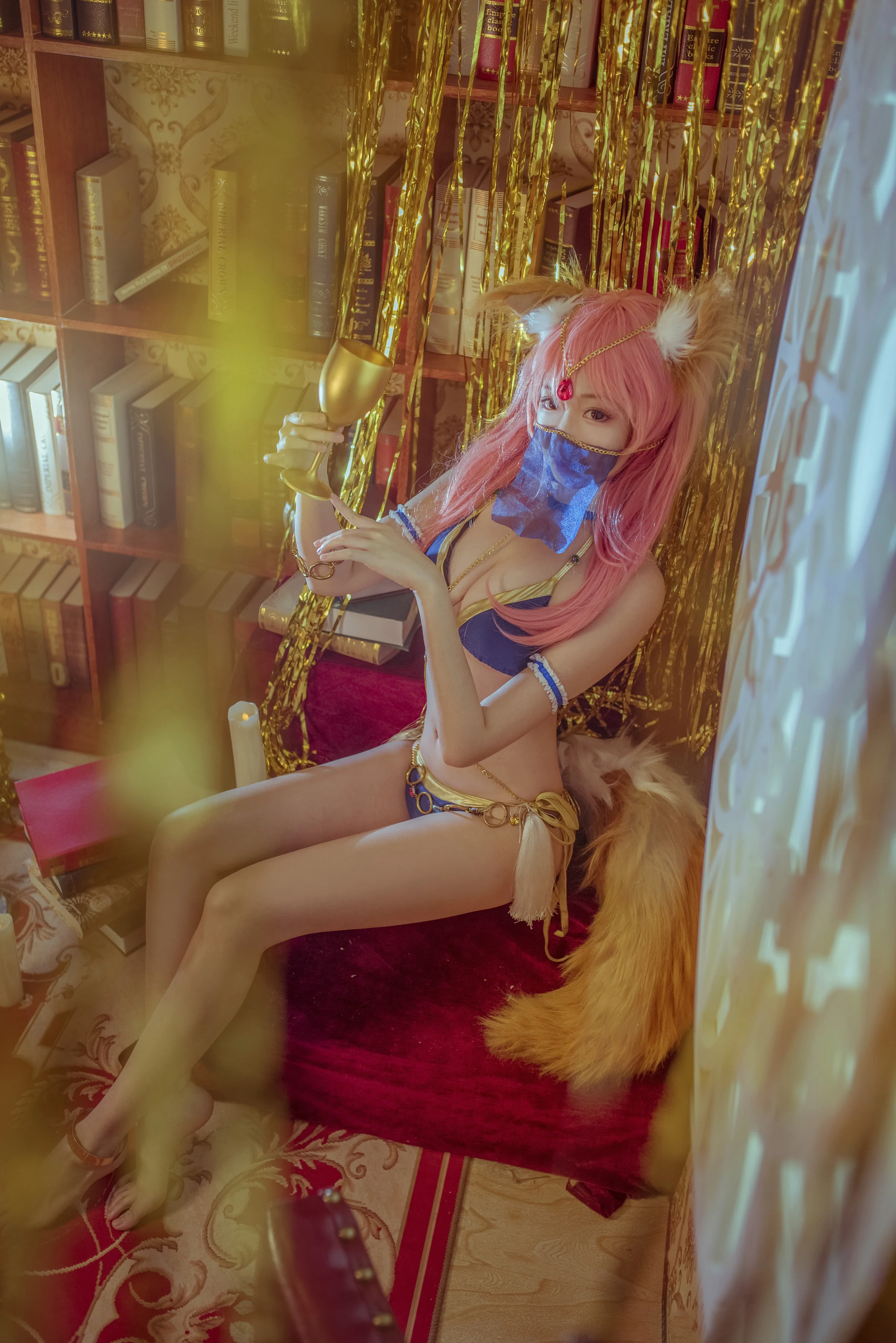 玉藻前舞娘COS写真