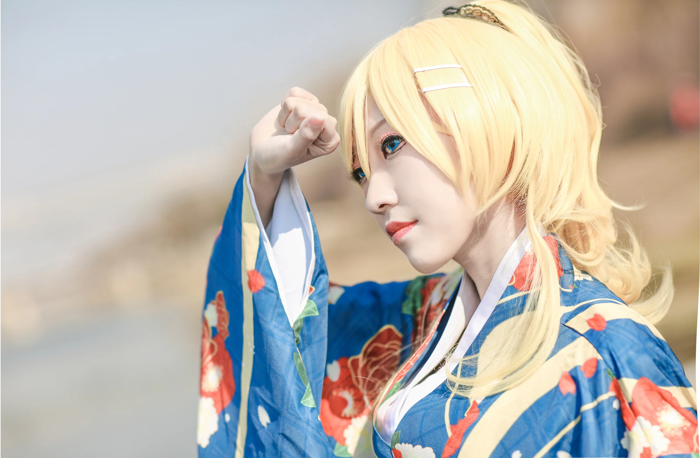 绚濑绘里 大正和服未觉醒COS写真