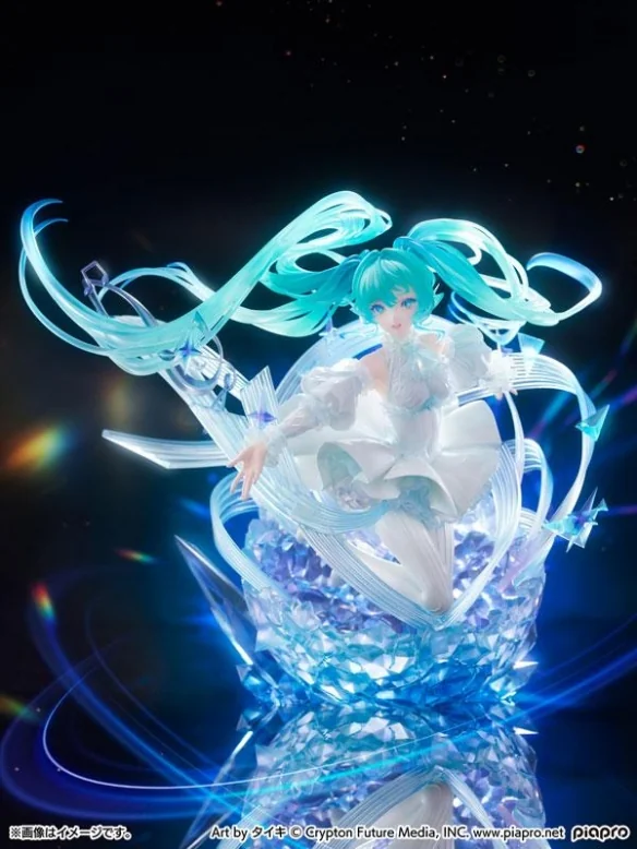 初音未来Crystal Dress Ver.模型 预计2026年9月发售｜高清图片集