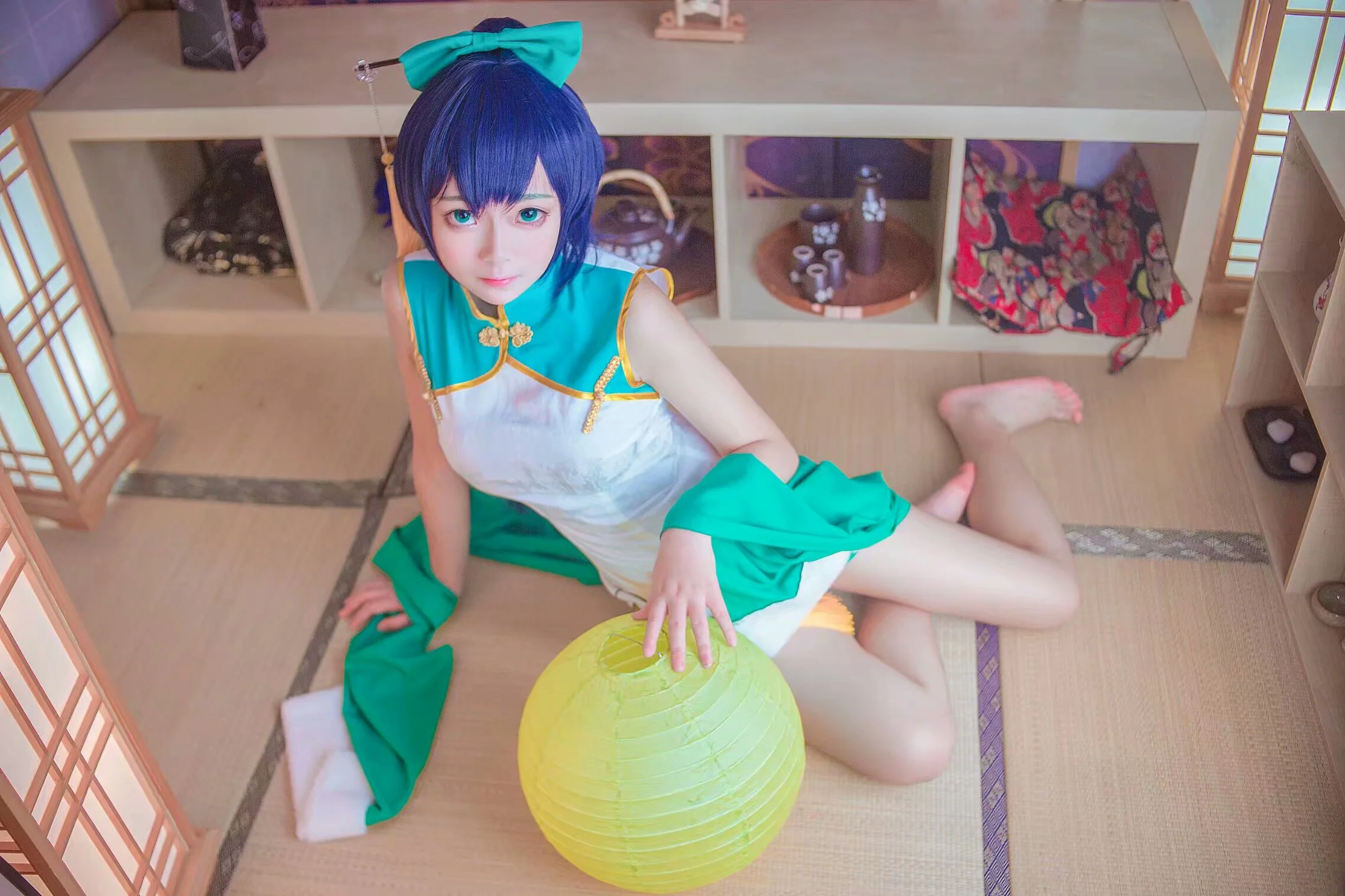 阴阳师―莹草旗袍COS写真