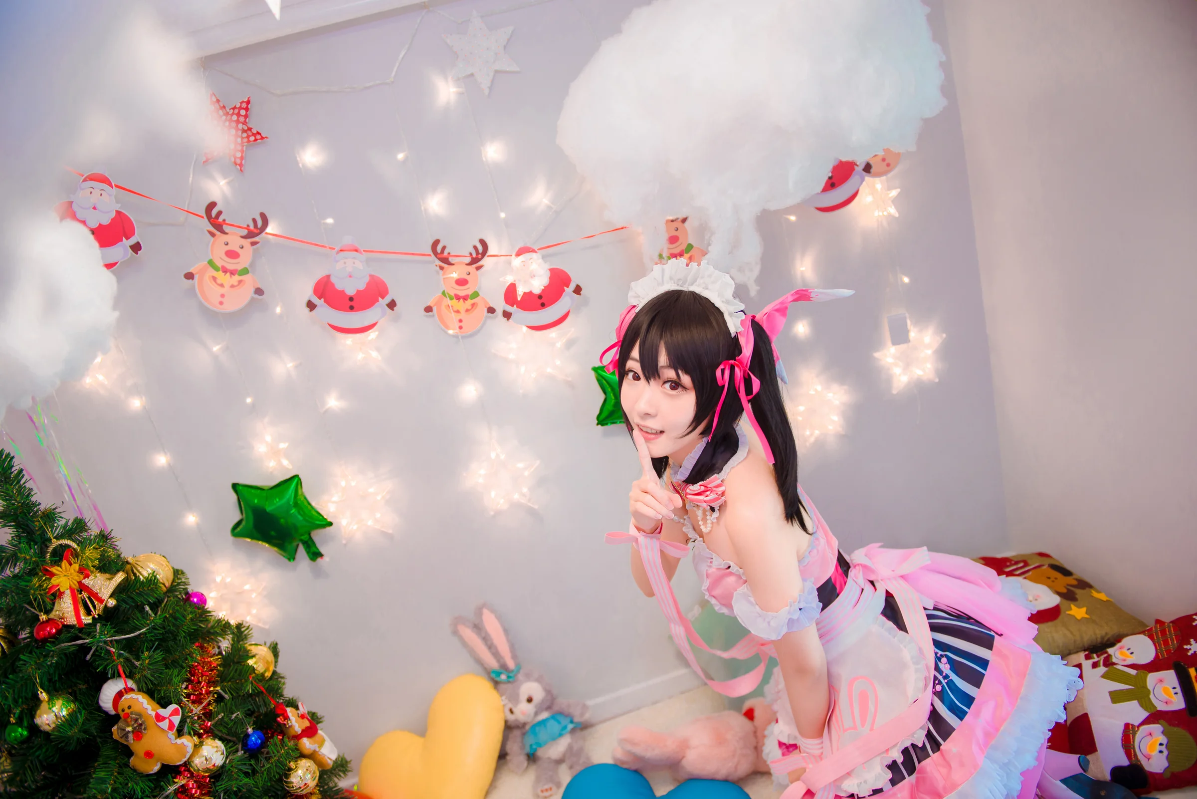 Love live！妮可情人节女仆COS写真