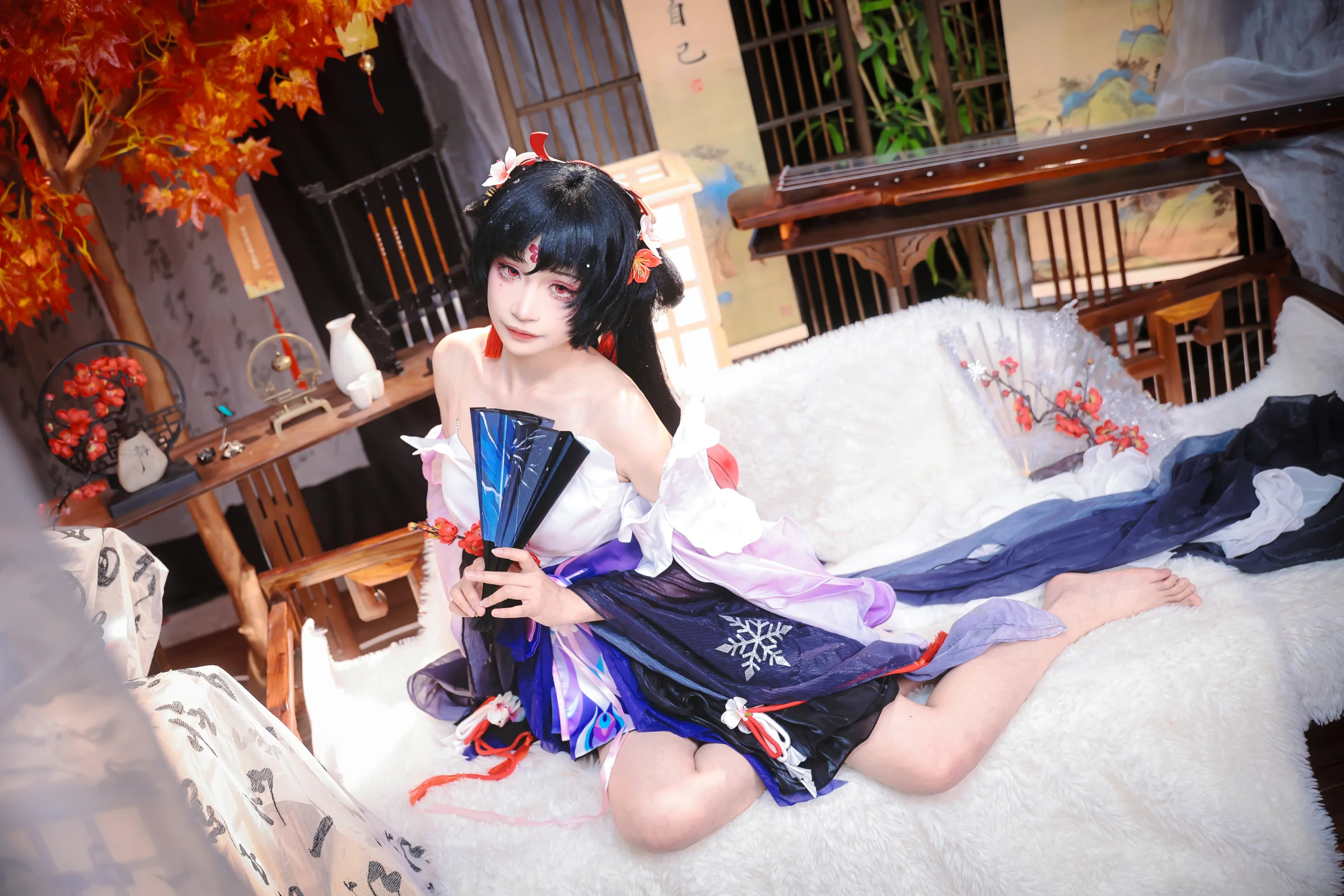 《阴阳师》不知火COS写真