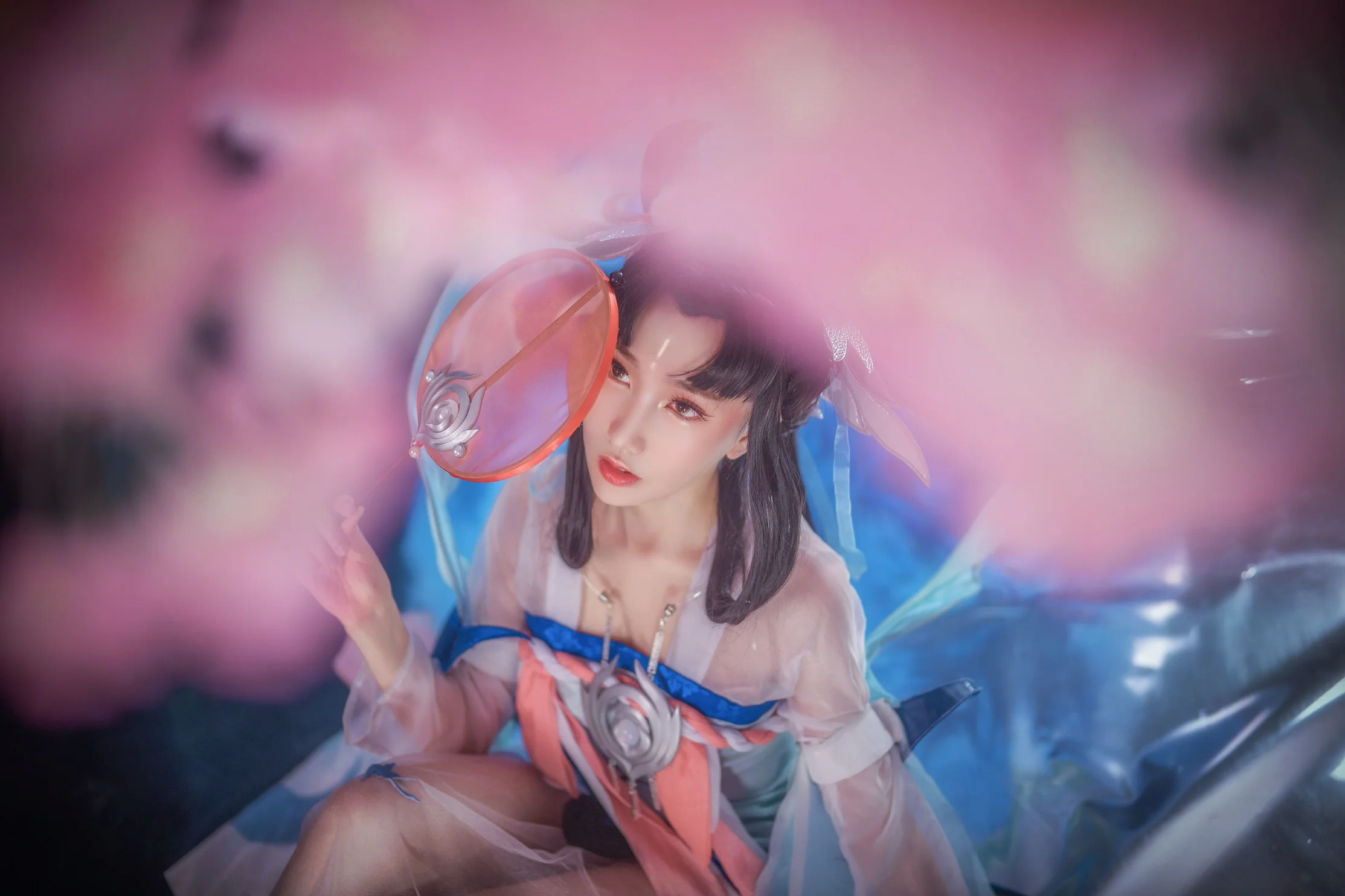 王者荣耀嫦娥如梦令COS写真