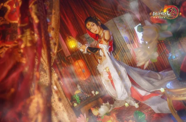 一去三生渐忘谁——朔雪喵姐COS写真