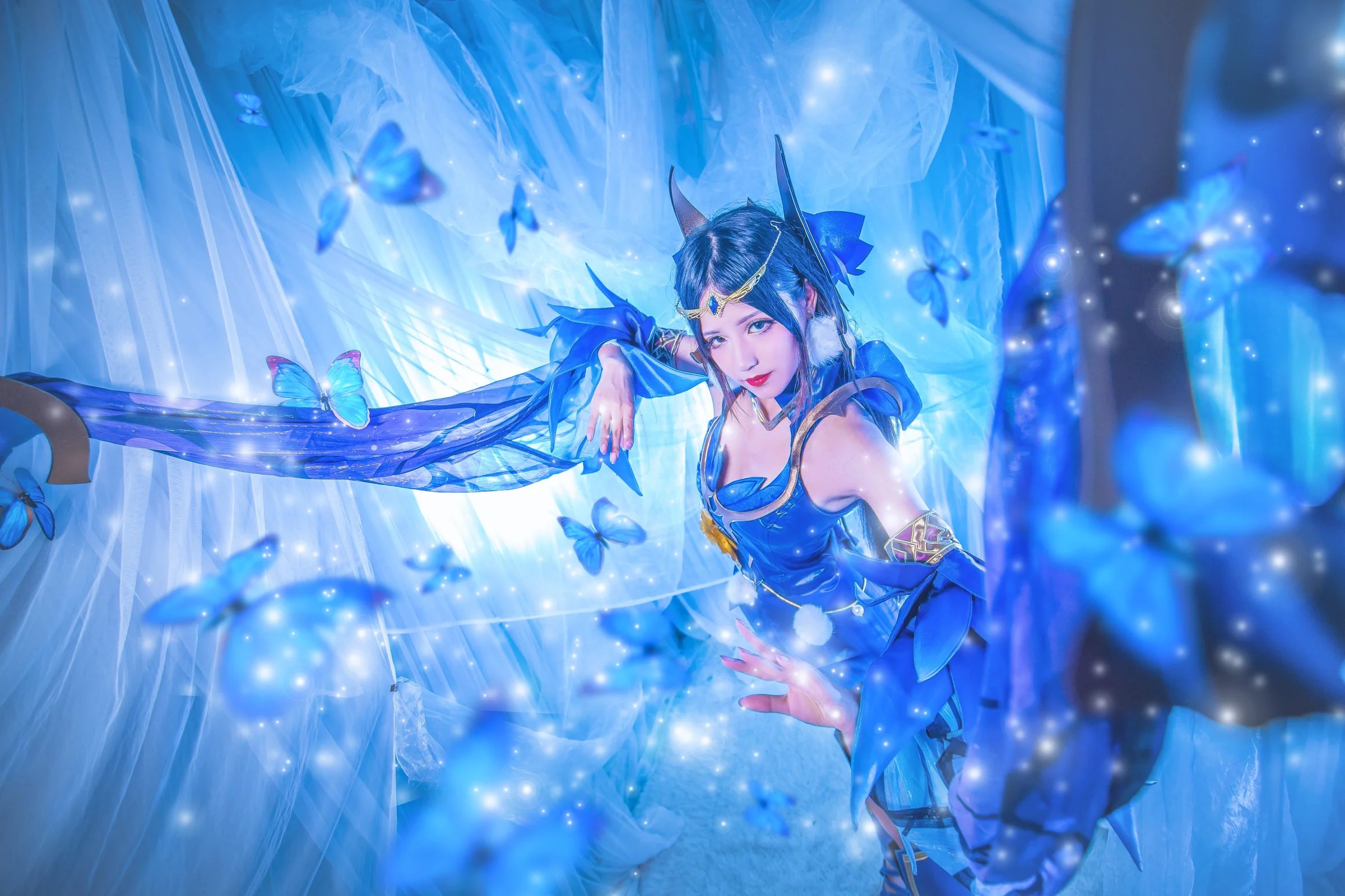 王者荣耀貂蝉——仲夏夜之梦COS写真