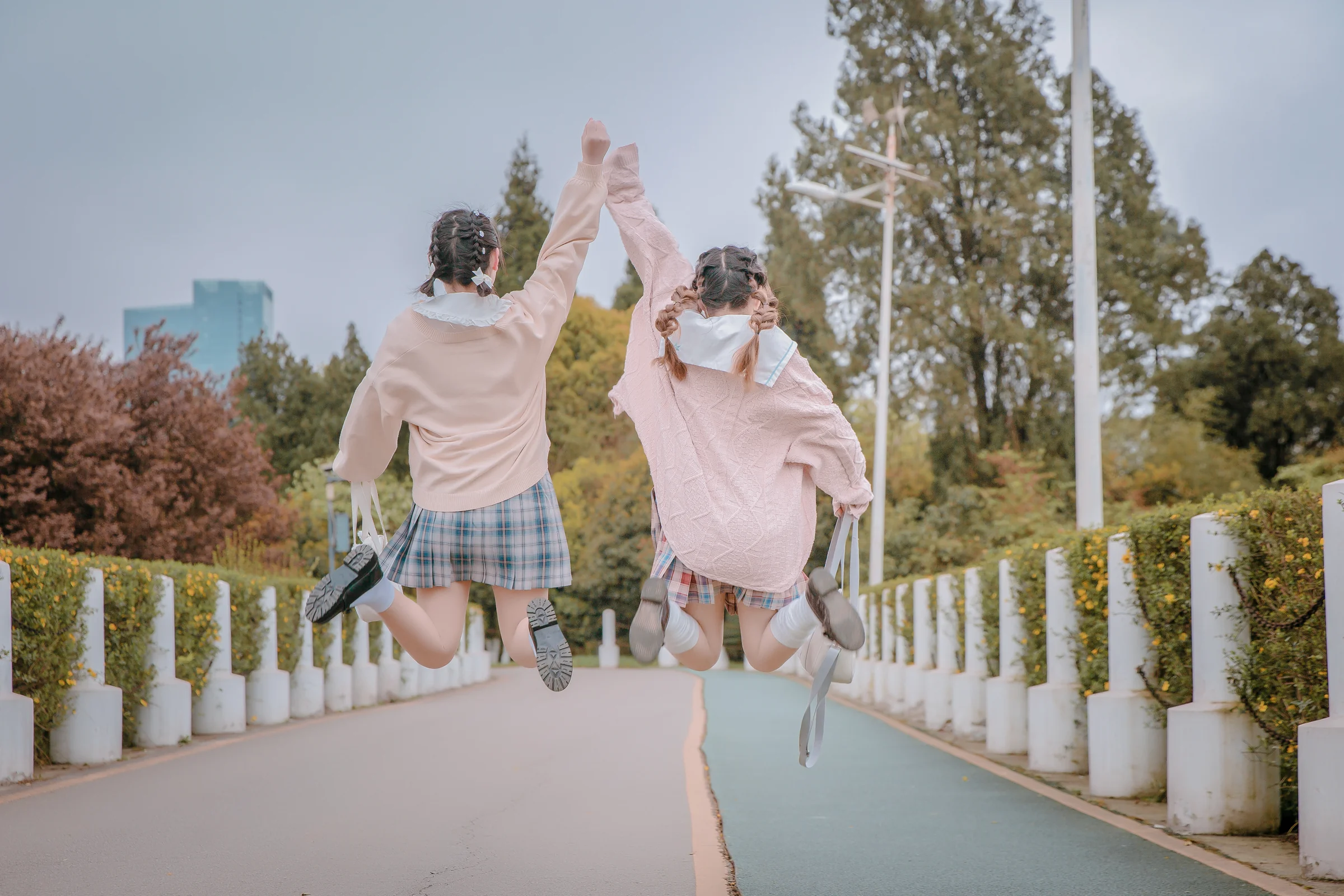 JK制服，天气有点遗憾｜高清图片集